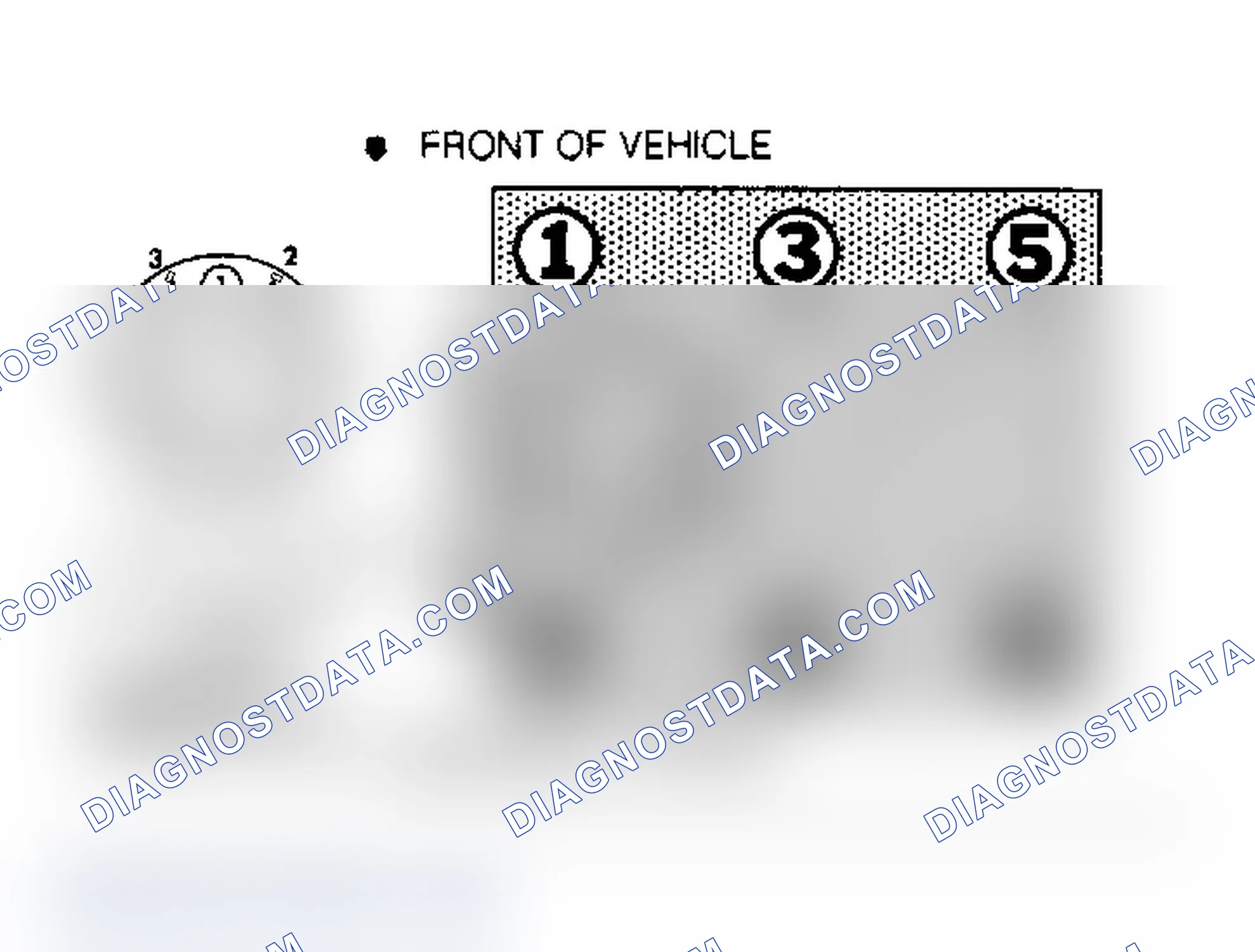 Scheme 2: Firing Order & Distributor Rotation (3.0L)