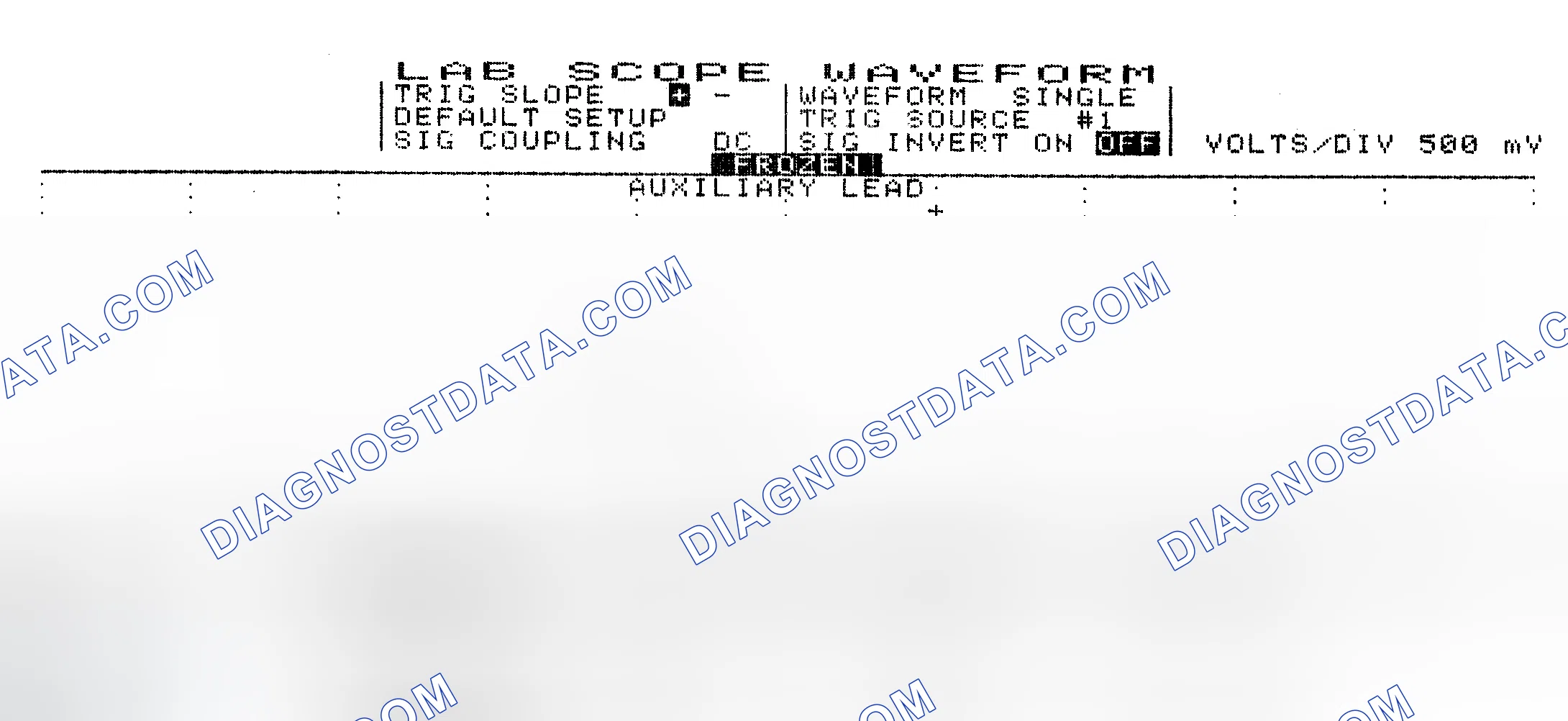 Scheme 10: Single Injector w/Excessive Current Flow - Current Pattern