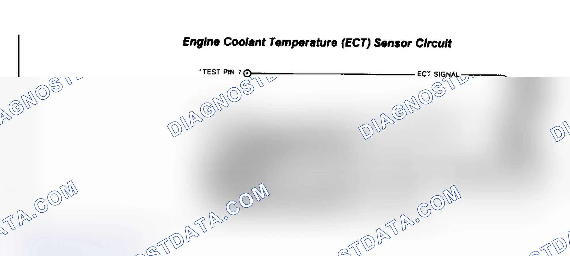 Scheme 65: Engine Coolant Temperature (ECT) Sensor Circuit