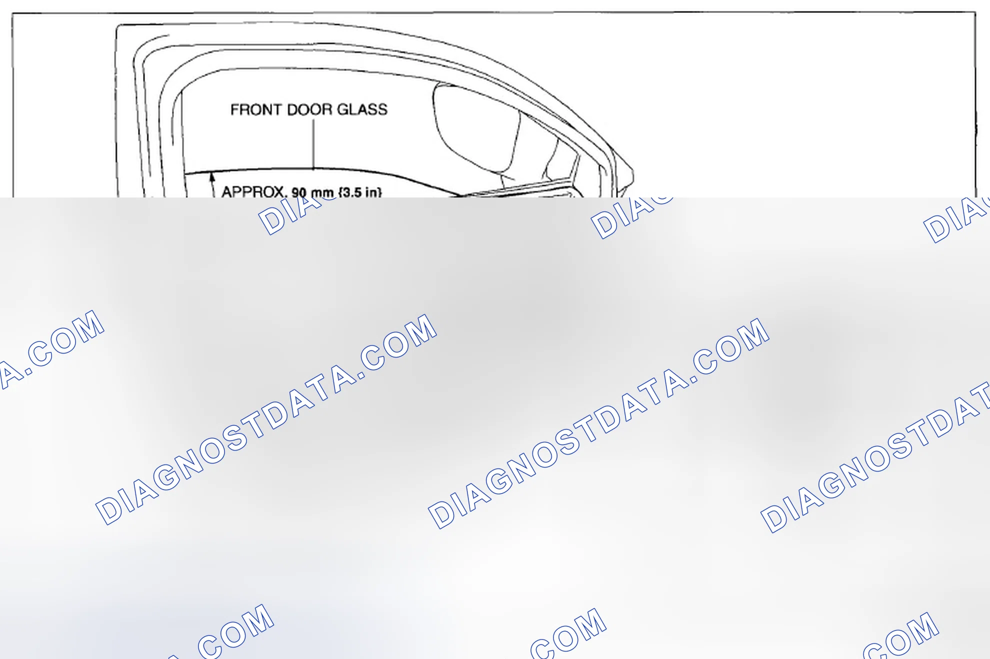Scheme 5: Front Door Glass Preparation