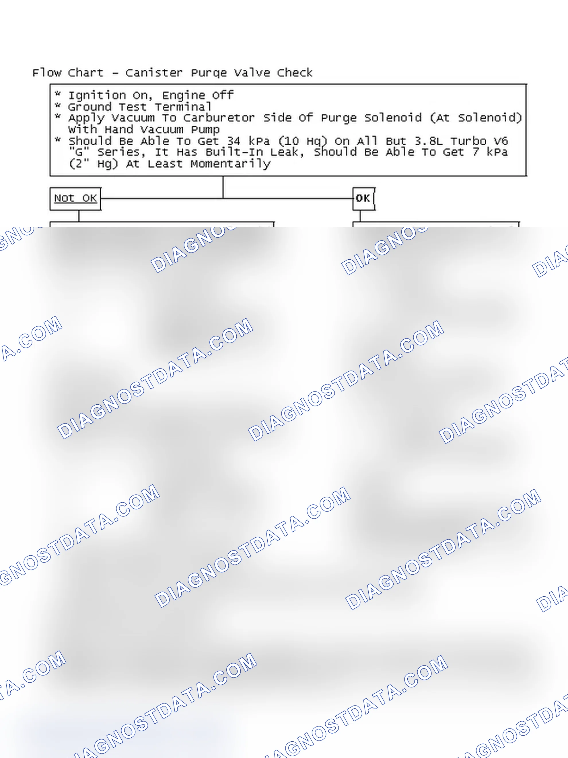Scheme 215: Flow Chart - Canister Purge Valve Check