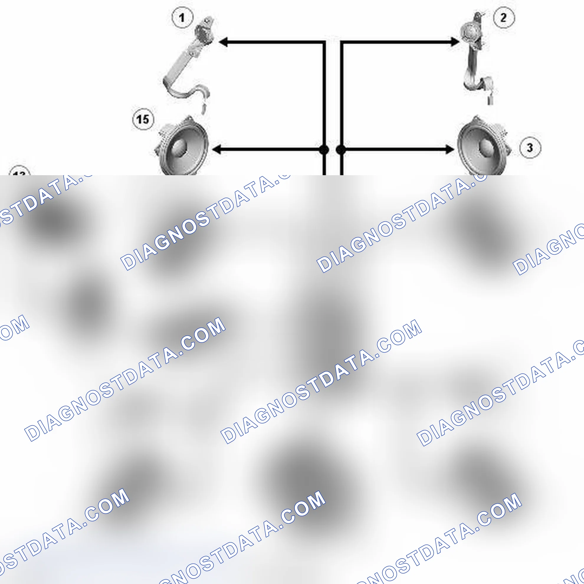 Scheme 71: CONTROL DIAGRAM - DSP SPEAKER SYSTEM