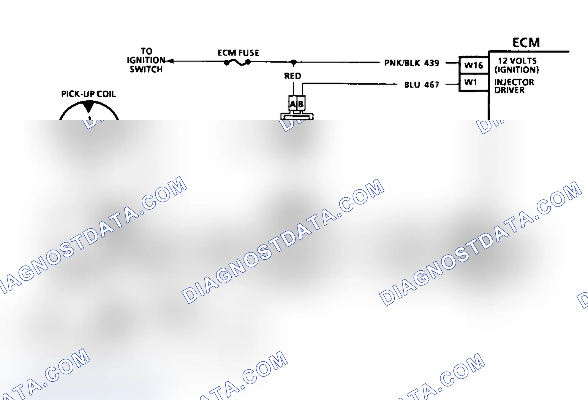 Scheme 216: Chart A3 Schematic, Cranks But Won't Run (2.0L VIN K)