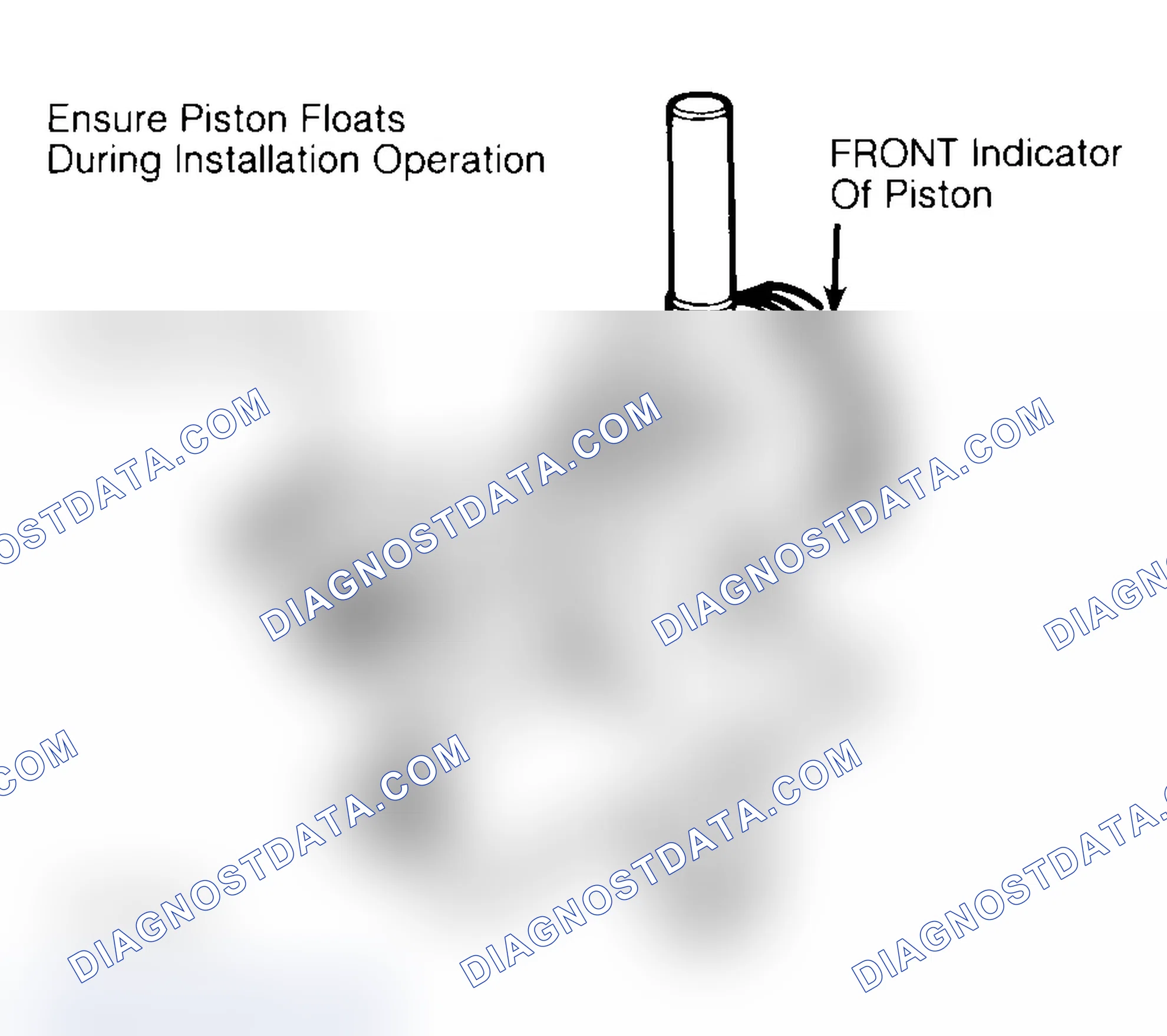 Scheme 12: Installing Typical Piston Pin