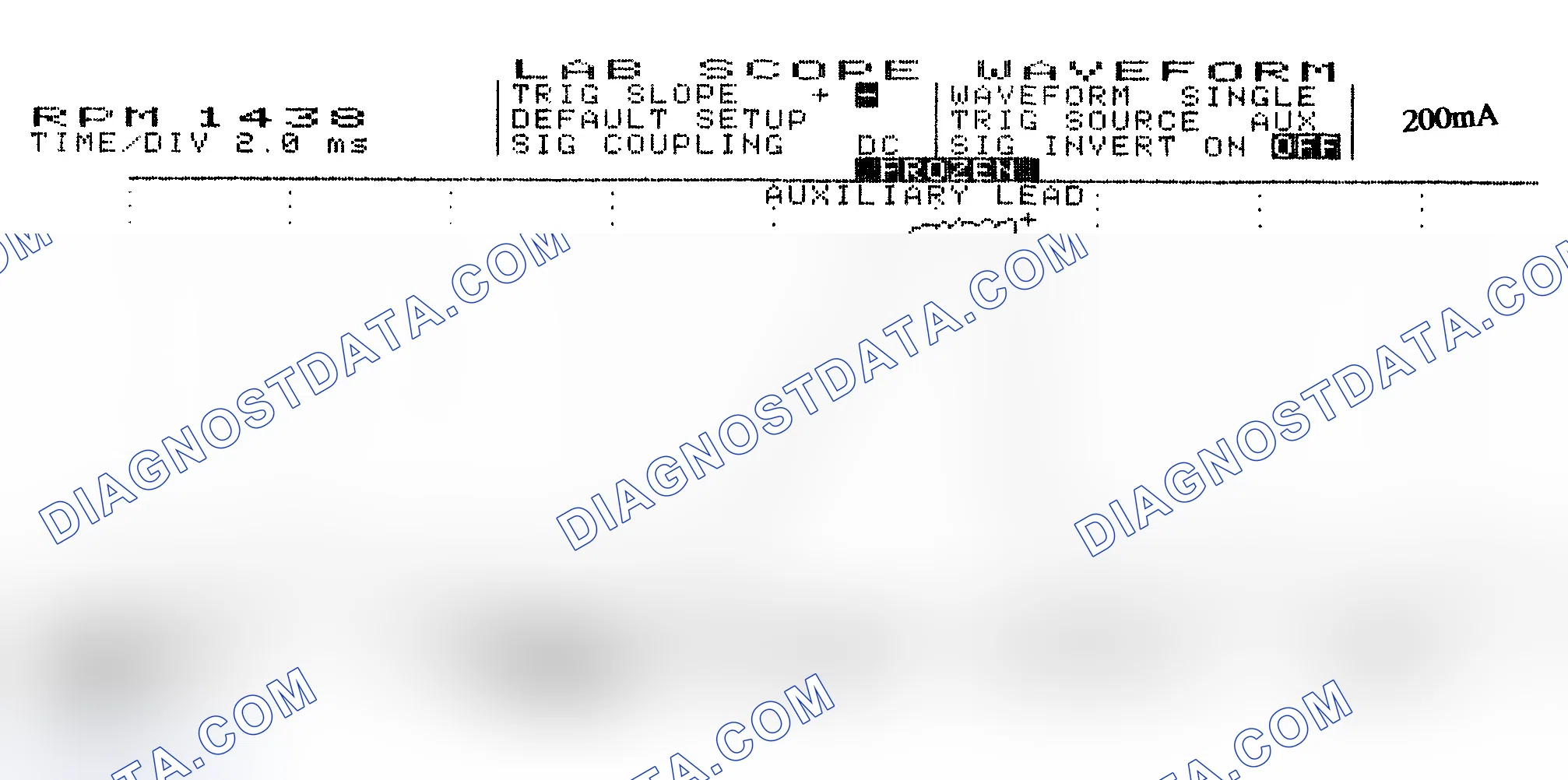 Scheme 15: Single Injector w/Normal Current Flow - Current Pattern