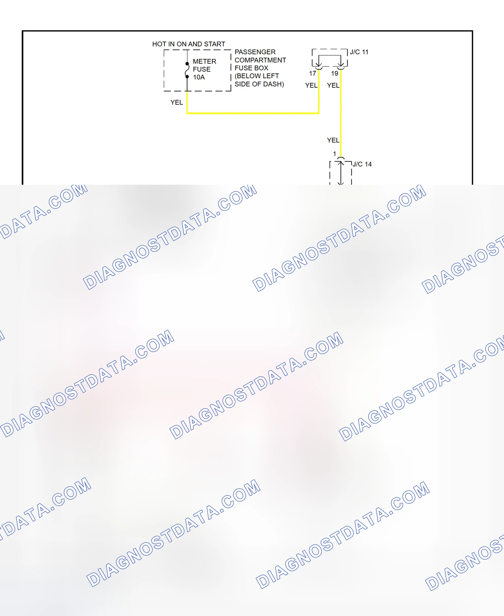 Scheme 1: Charging System Wiring Diagram (Sephia)