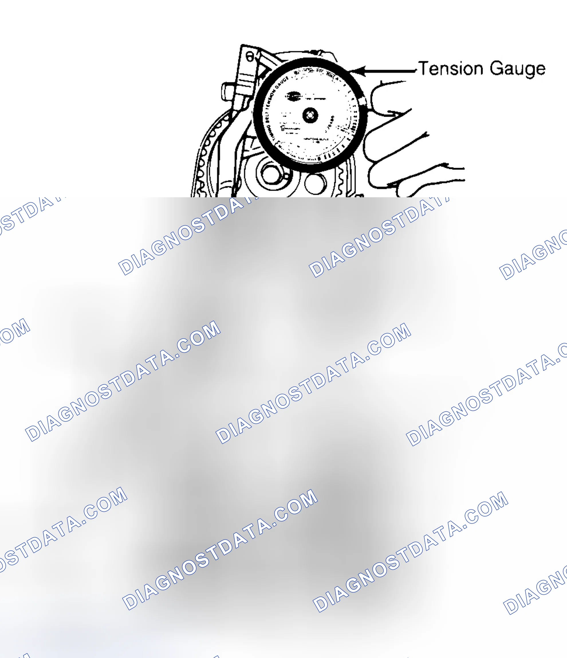 Scheme 3: Adjusting Typical Timing Belt Tension