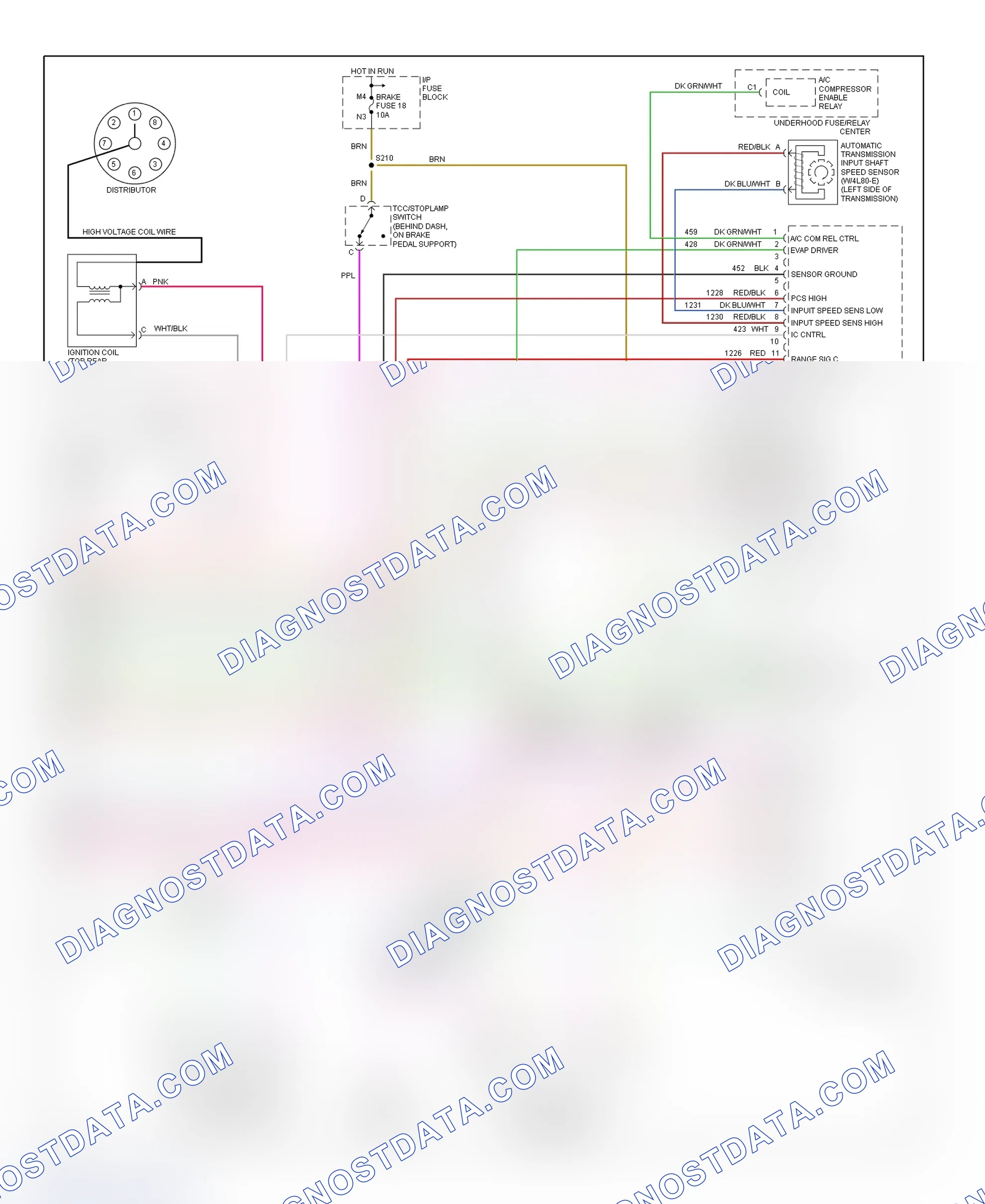 Scheme 57: PCM Wiring Diagram (Chevy Express & Savana - 5.0L & 5.7L - 4 Of 4)