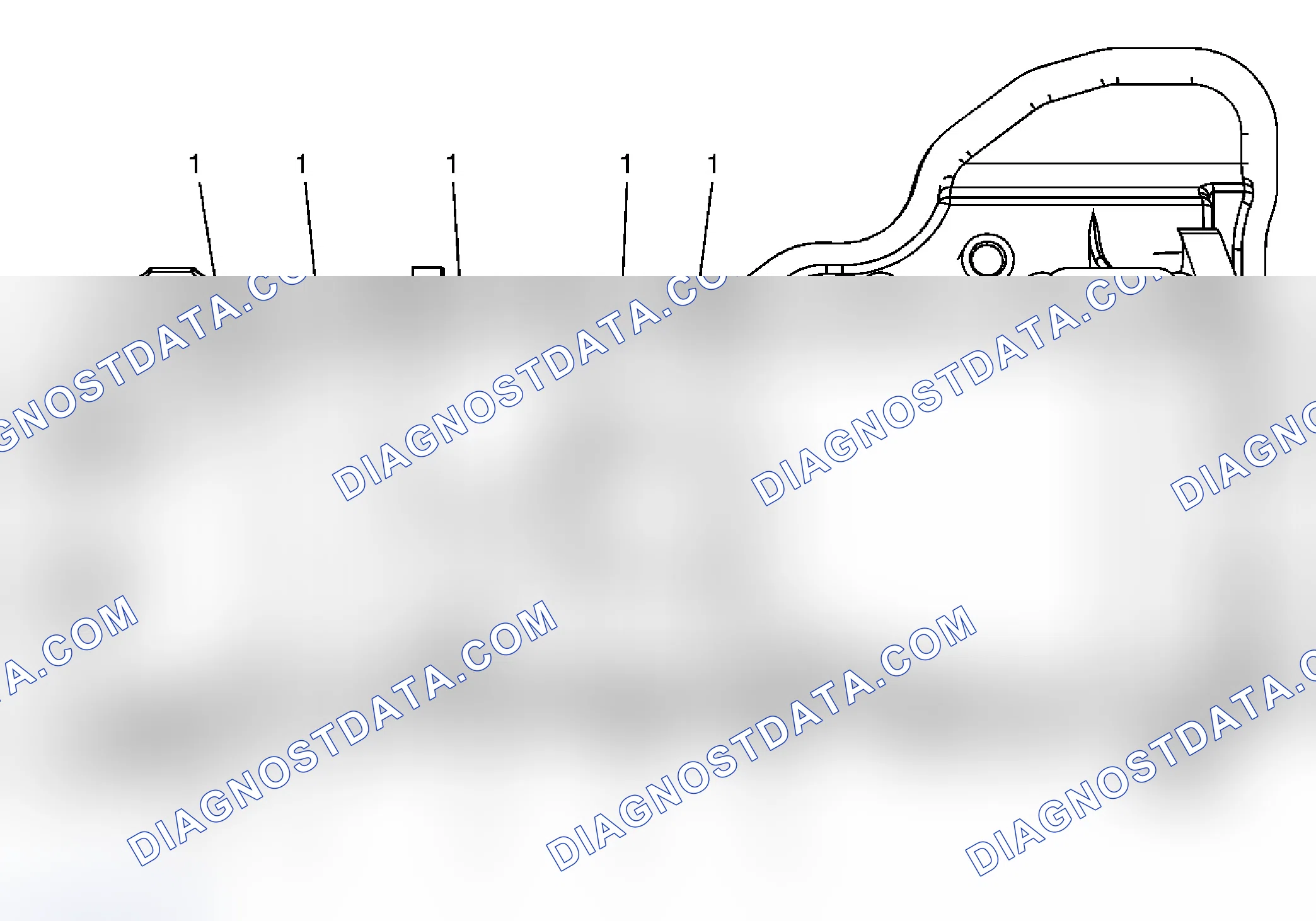 Scheme 117: Upper Oil Pan - Top View