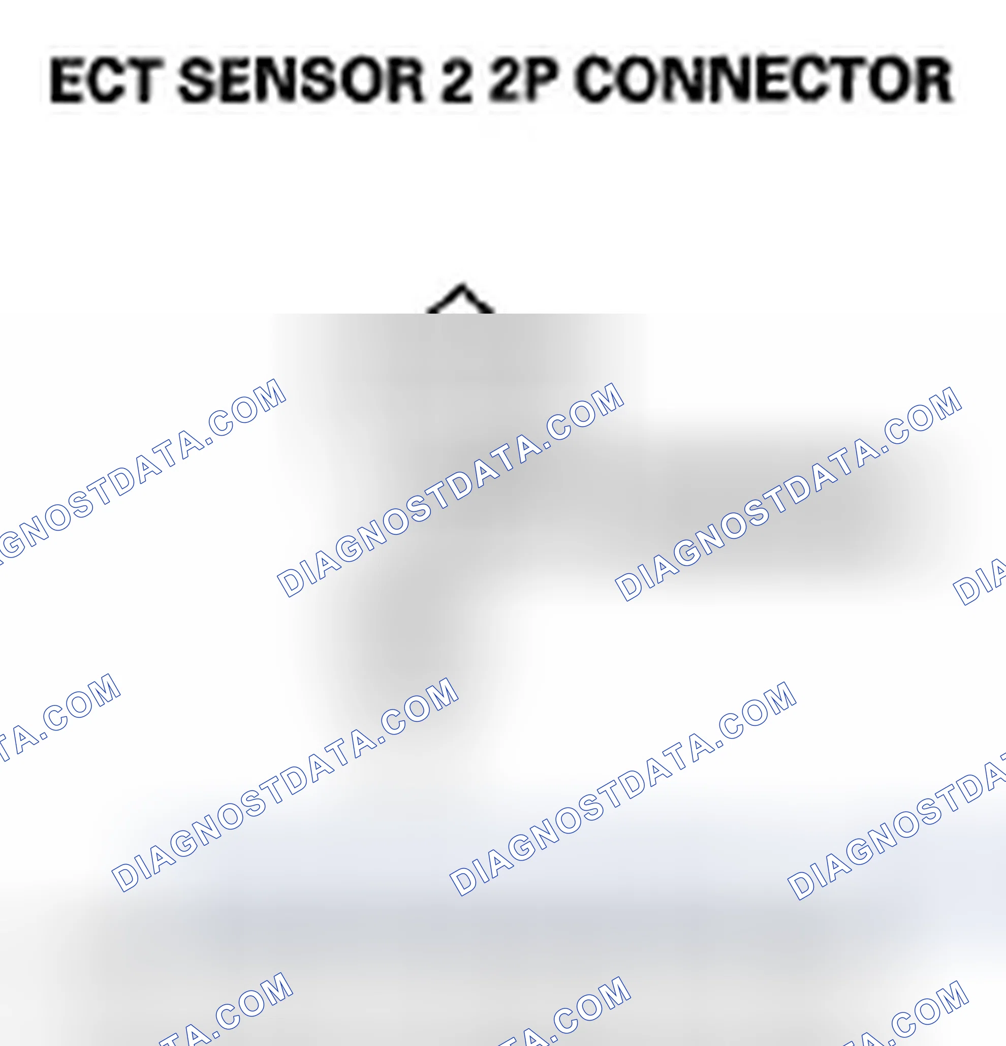 Scheme 211: DTC P2184: ECT Sensor 2 Circuit Low Voltage