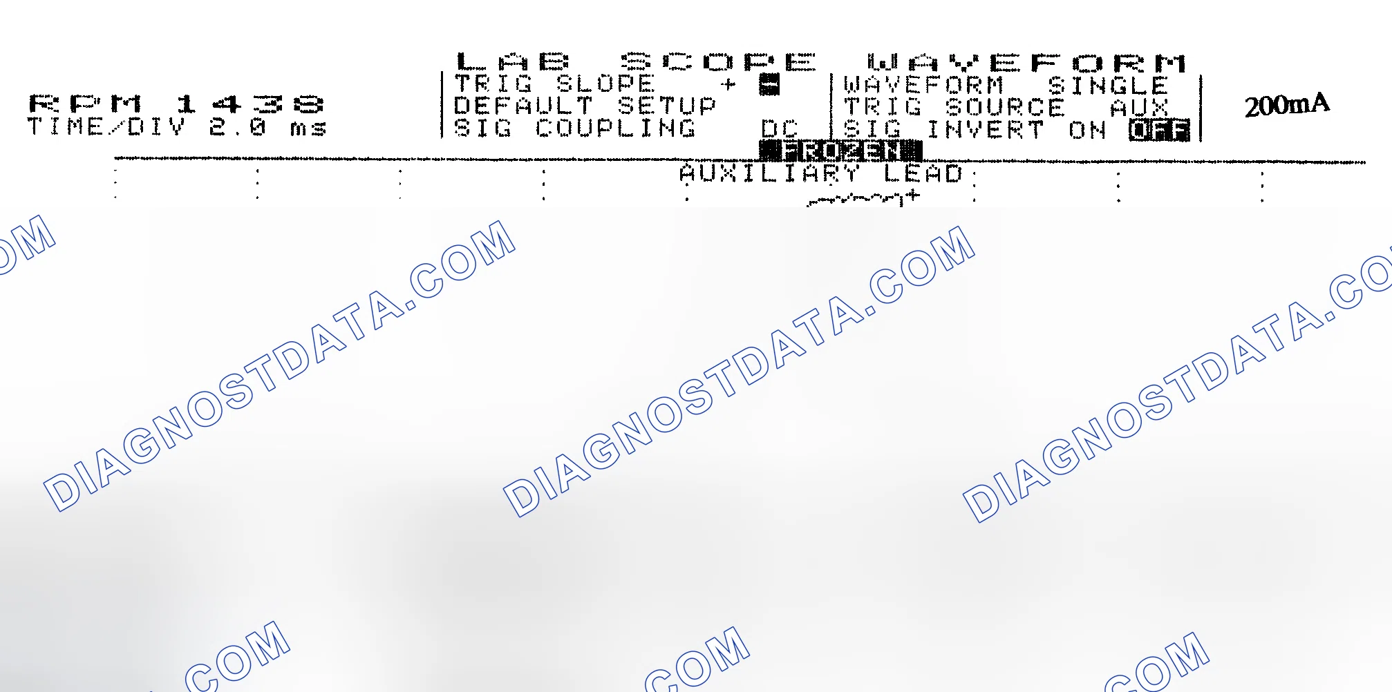 Scheme 15: Single Injector w/Normal Current Flow - Current Pattern