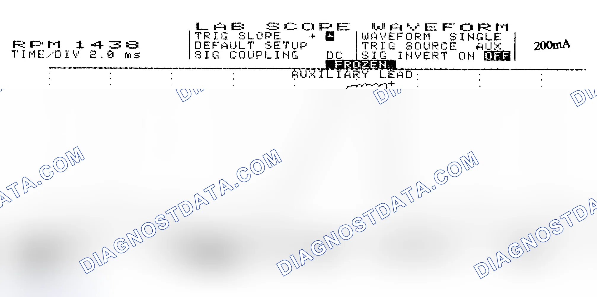 Scheme 15: Single Injector w/Normal Current Flow - Current Pattern
