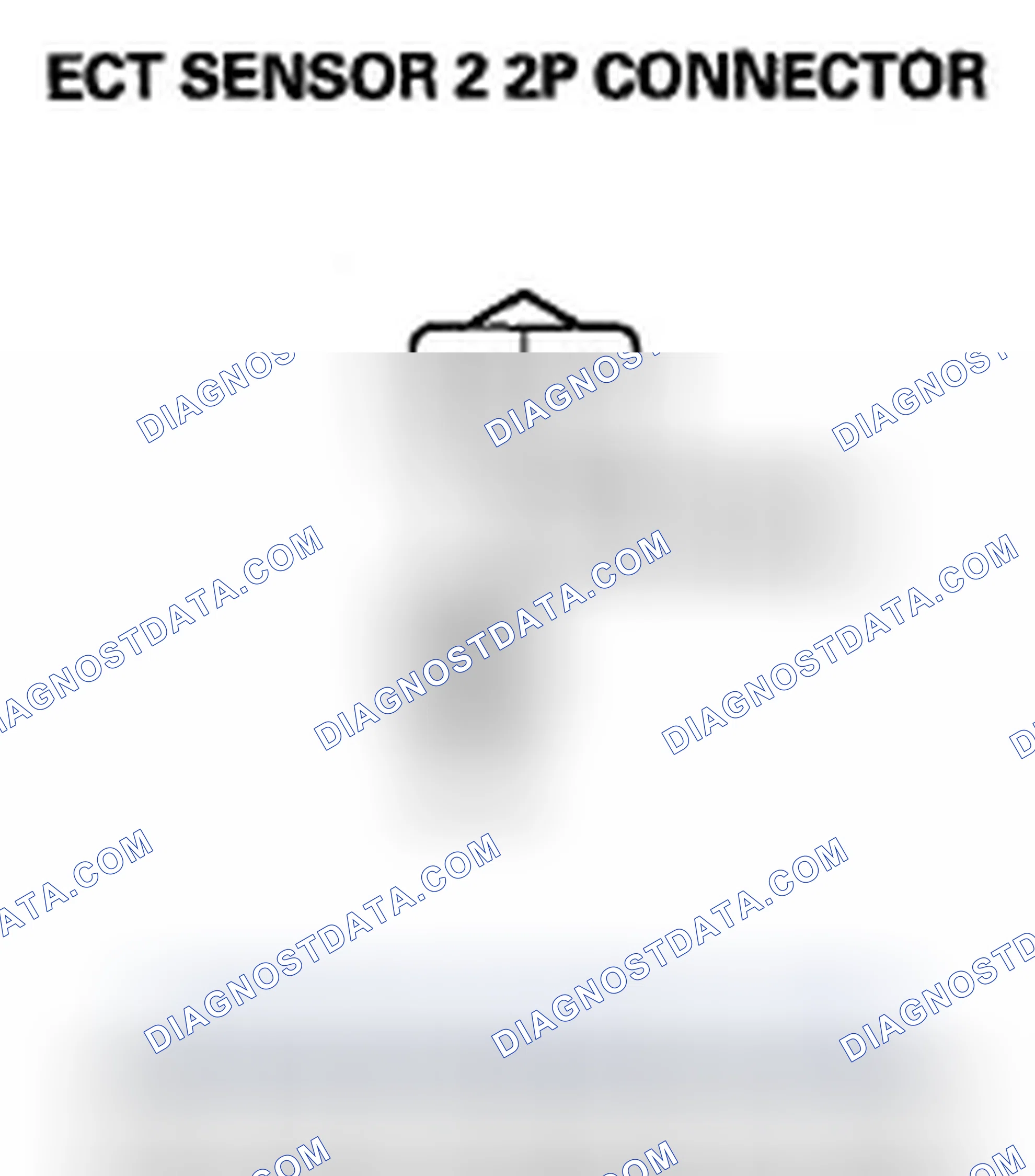 Scheme 453: DTC P2184: ECT Sensor 2 Circuit Low Voltage