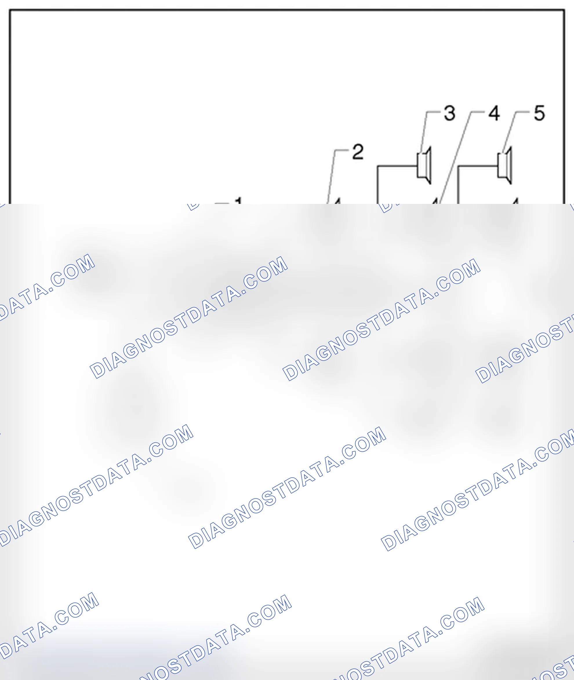 Scheme 6: 6 channel DSP sound system, layout