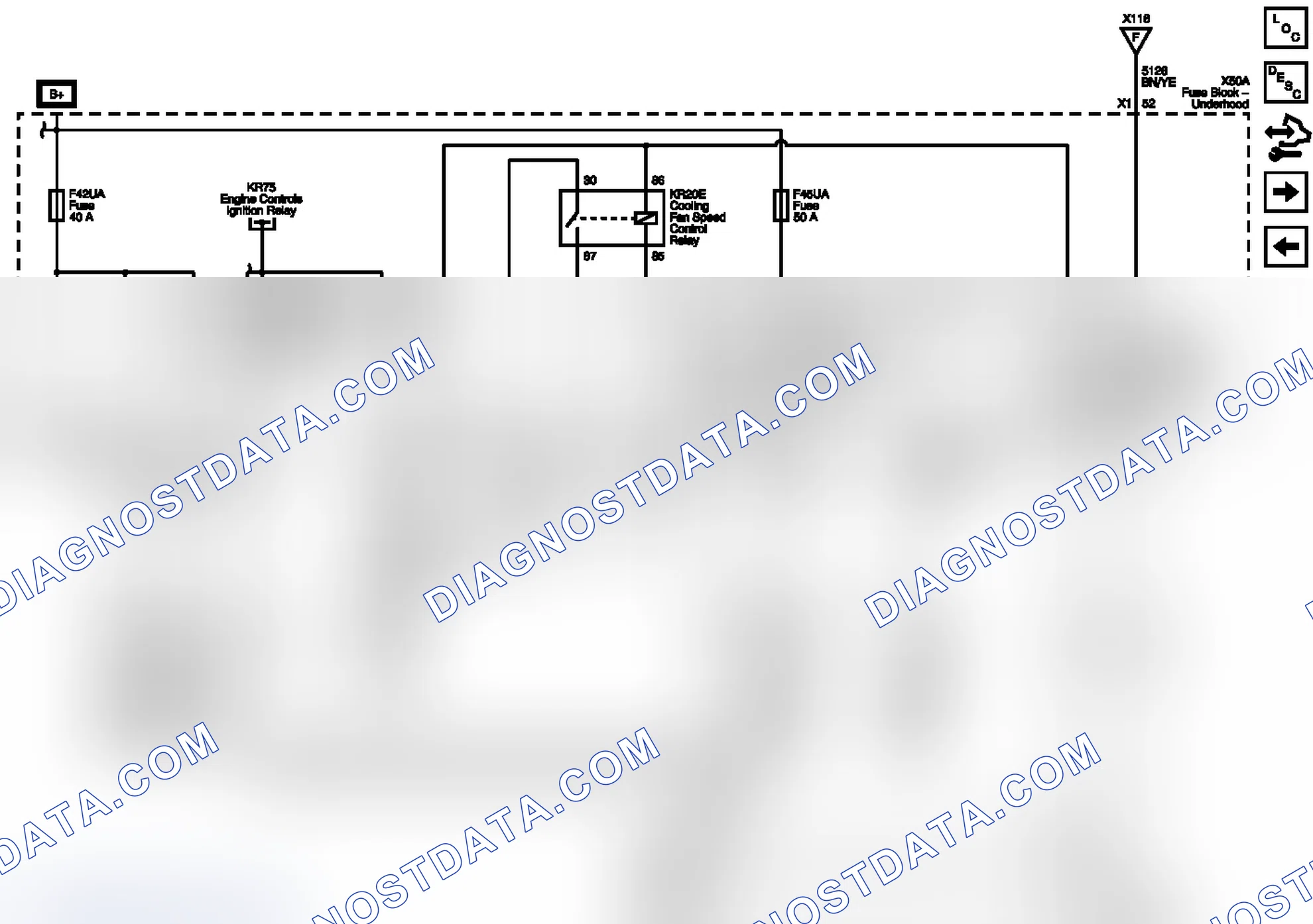 Scheme 2: Cooling Fan Controls (LHU) Wiring Schematics
