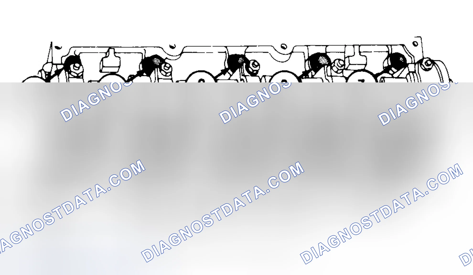Scheme 7: Typical Cylinder Head Tightening or Loosening Sequence