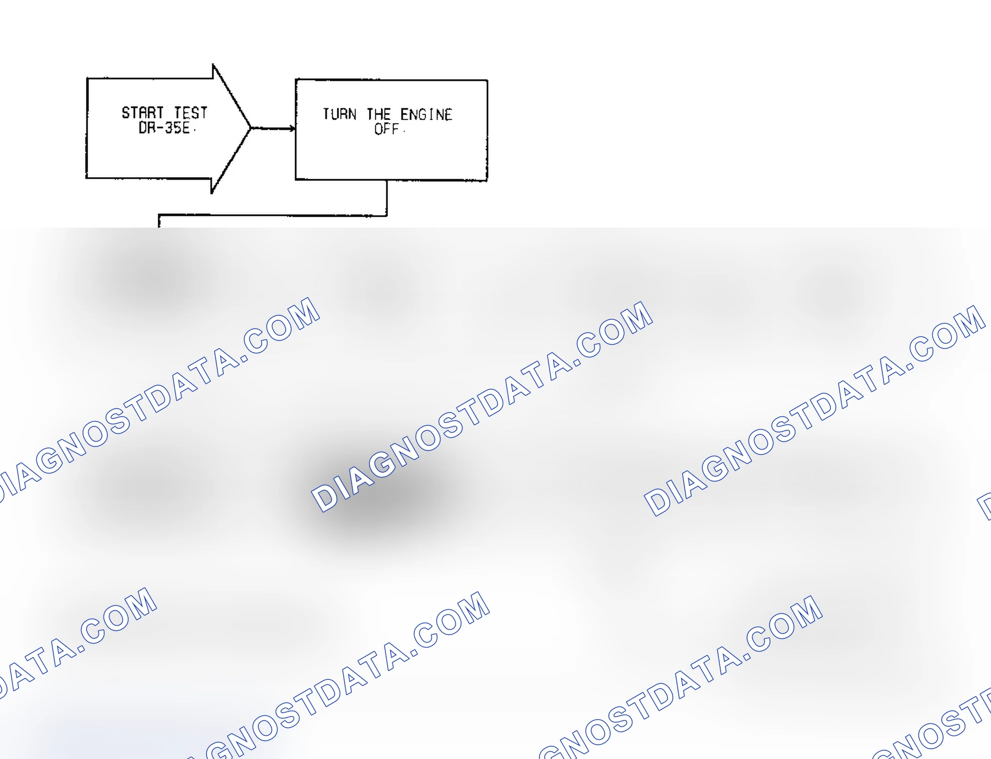 Scheme 347: Test DR-35E: Diagnostic Flow Chart
