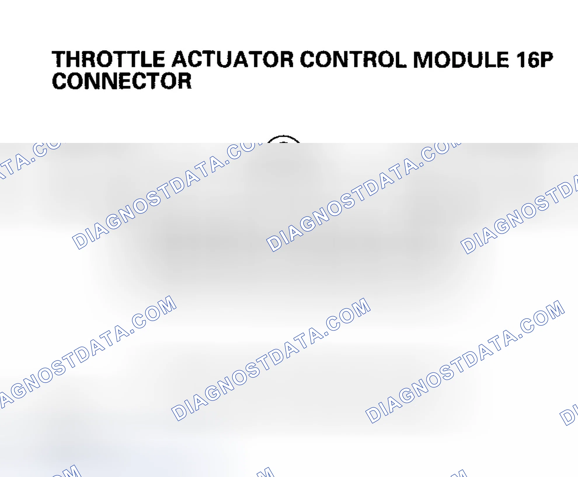 Scheme 76: DTC P2118: Throttle Actuator Current Range/Performance Problem
