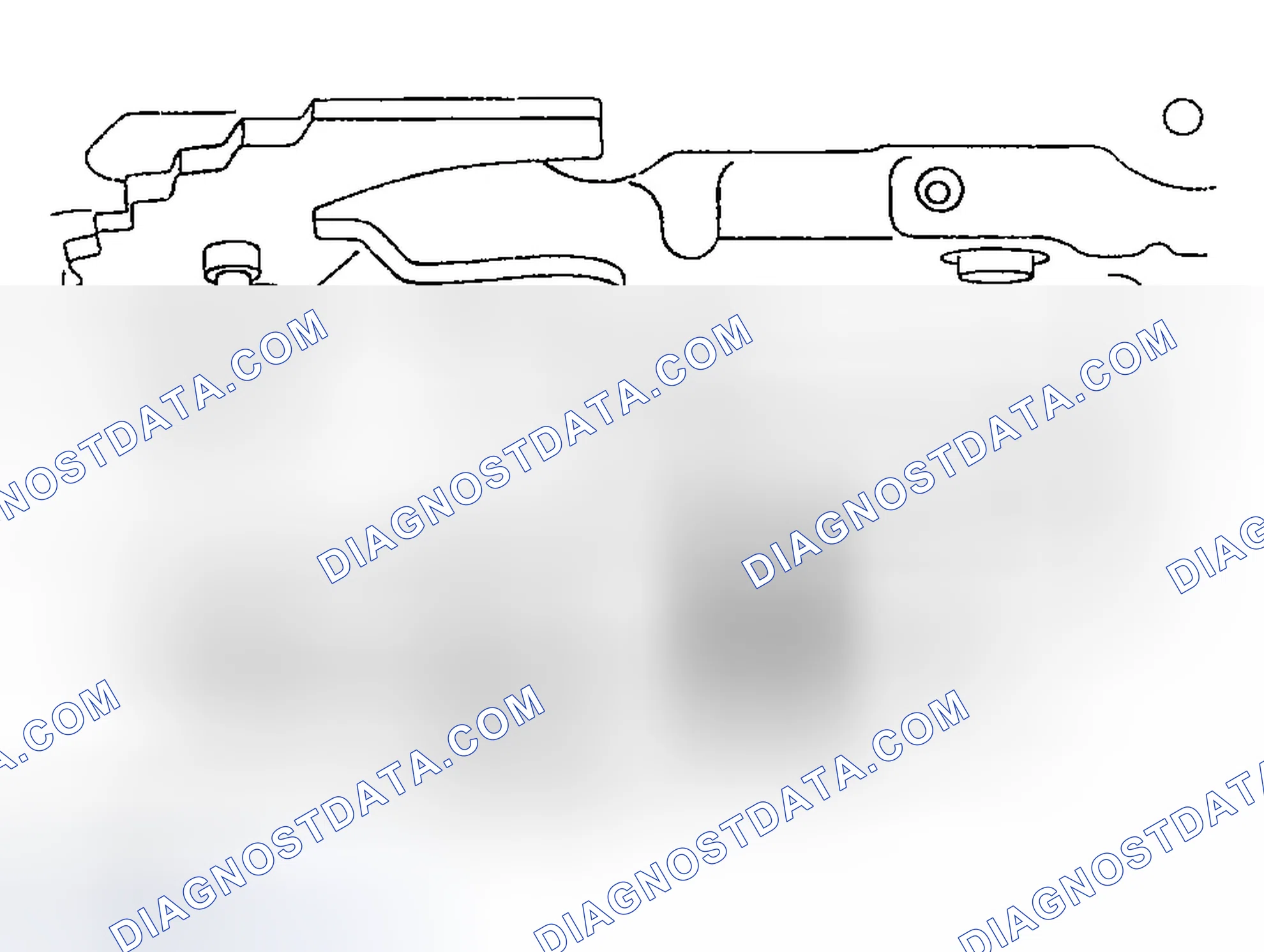Scheme 303: Item 2: Manual Control Valve Detent Inner Lever Installation Note