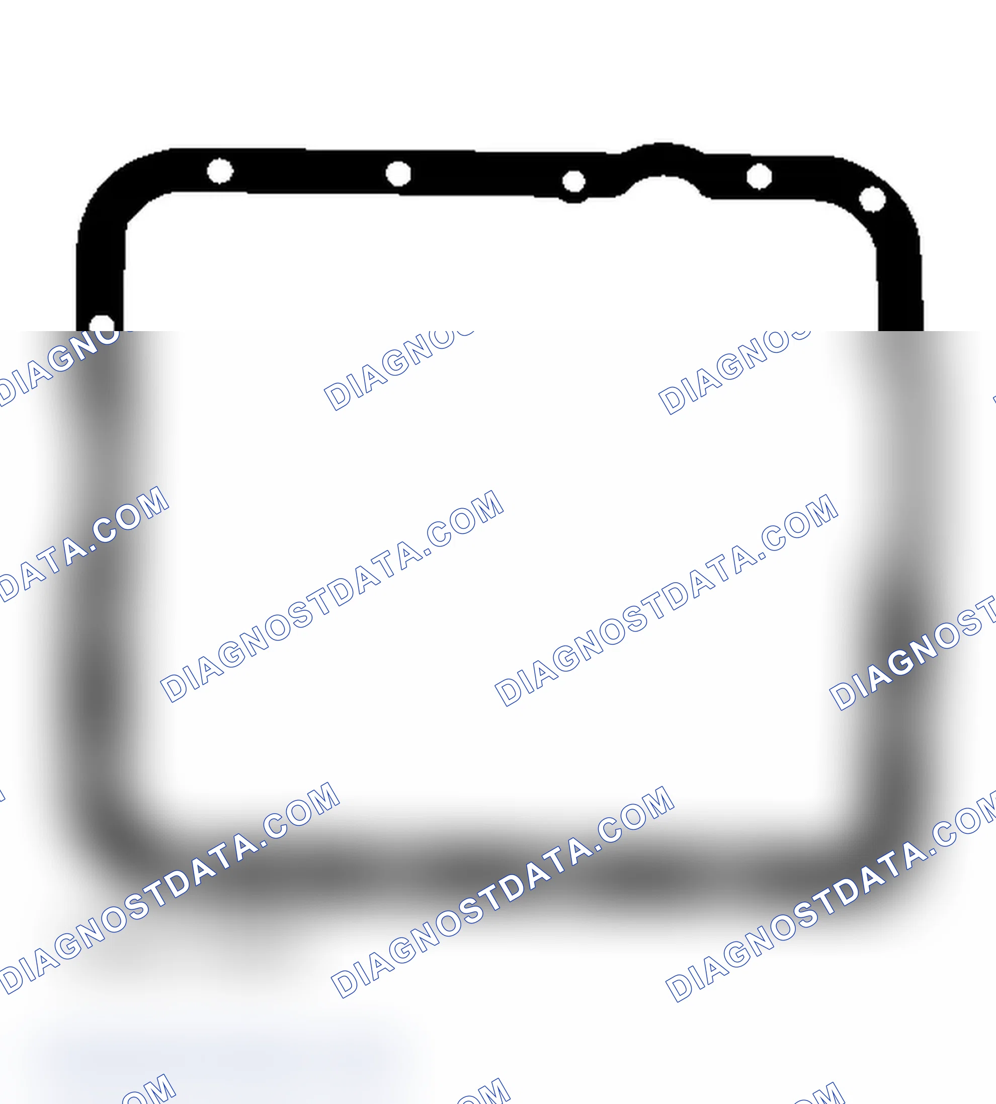 Scheme 1: OIL PAN GASKET