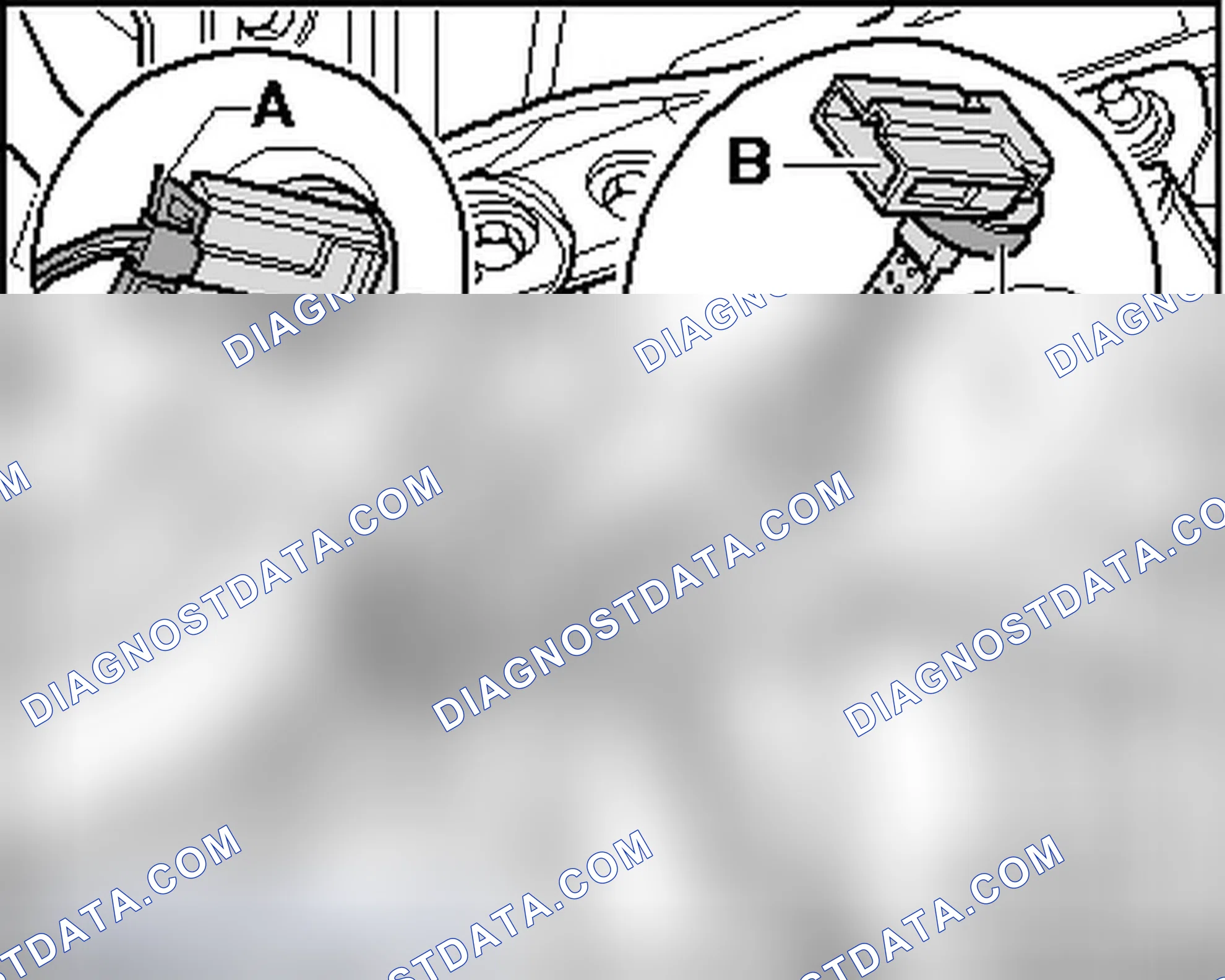 Scheme 120: RIGHT FOOTWELL VENT TEMPERATURE SENSOR