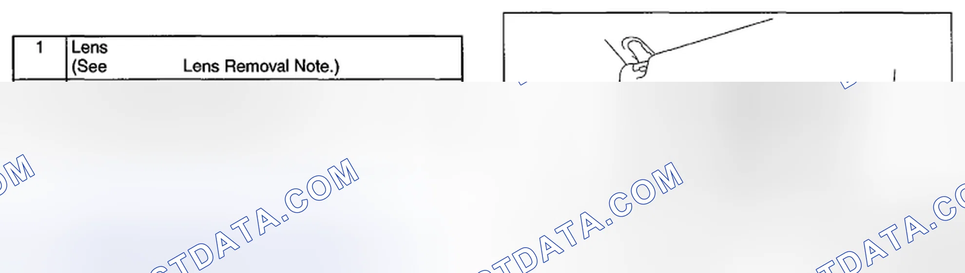 Scheme 85: VANITY MIRROR ILLUMINATION BULB REMOVAL/INSTALLATION