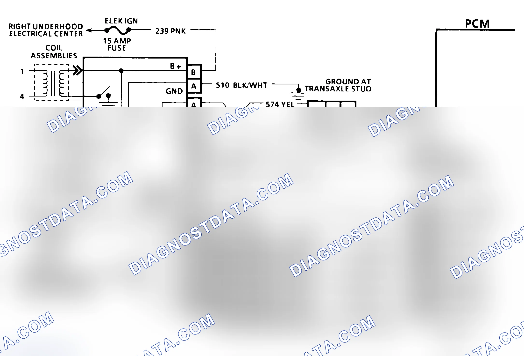 Scheme 154: Fuel System (3.4L VIN X)