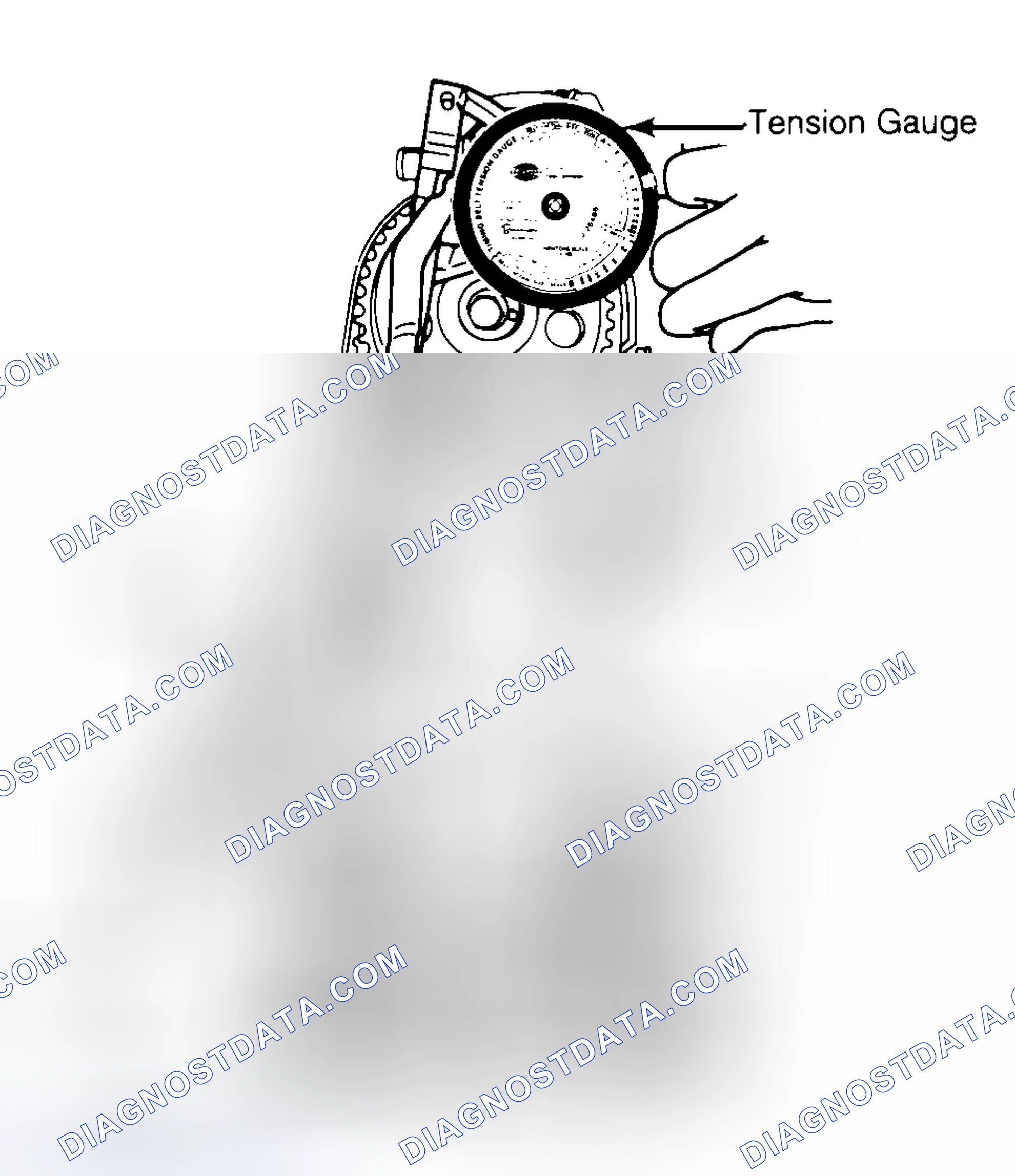 Scheme 3: Adjusting Typical Timing Belt Tension