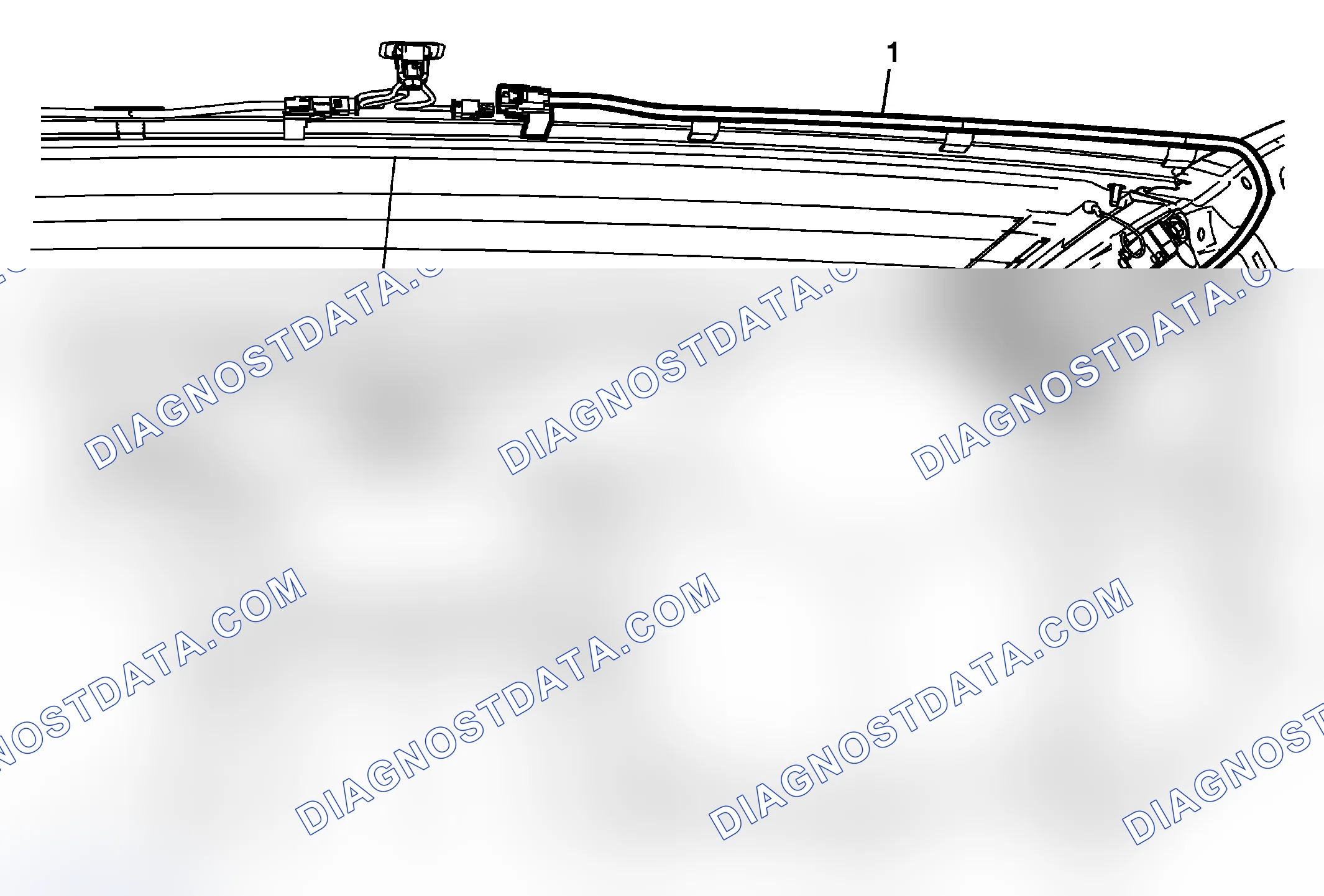Scheme 37: Radio, Mobile Telephone, and Vehicle Location Antenna Cable Replacement