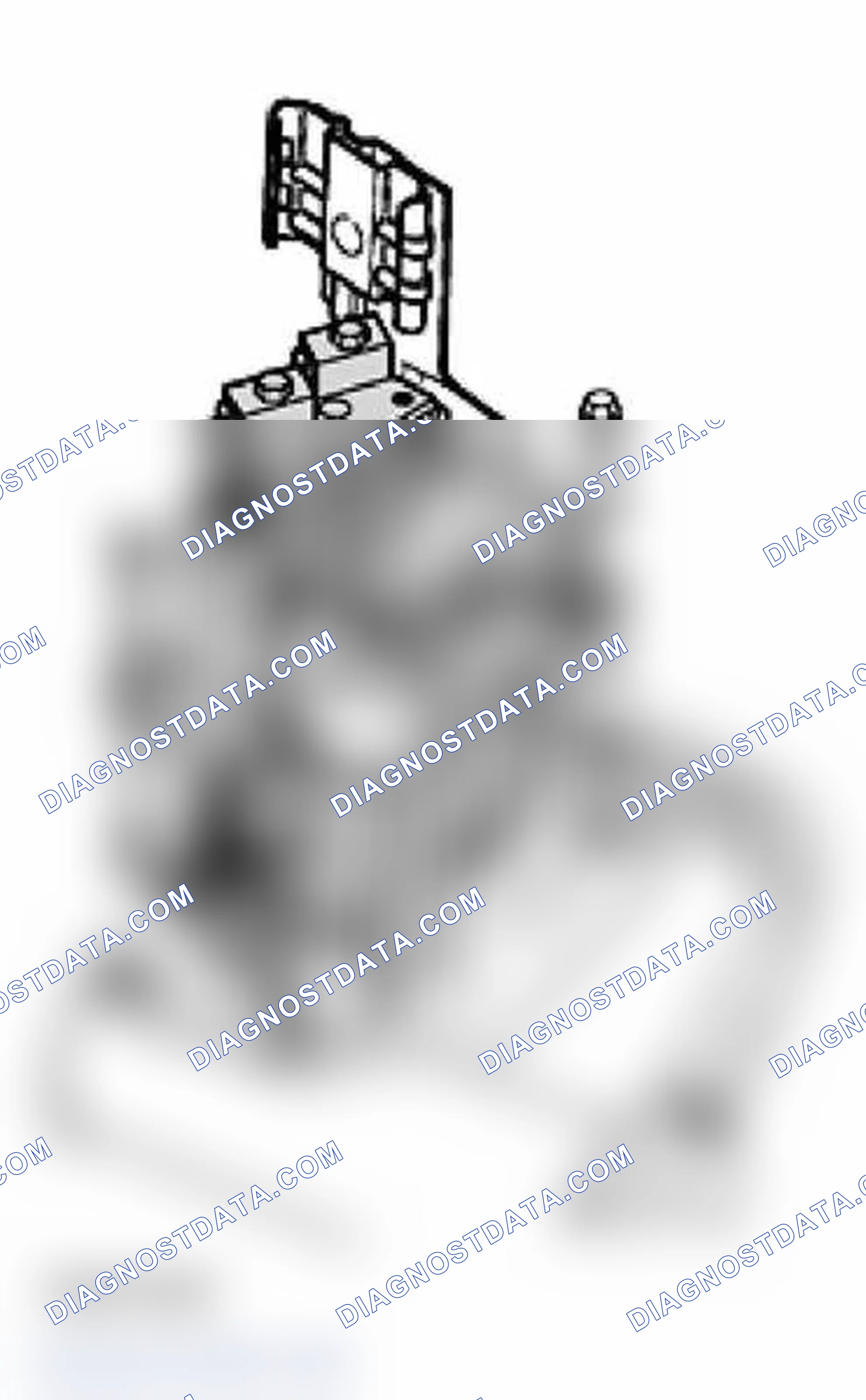 Scheme 228: Hydraulic pump for traction control -V156- and the sensor for brake pressure -G201