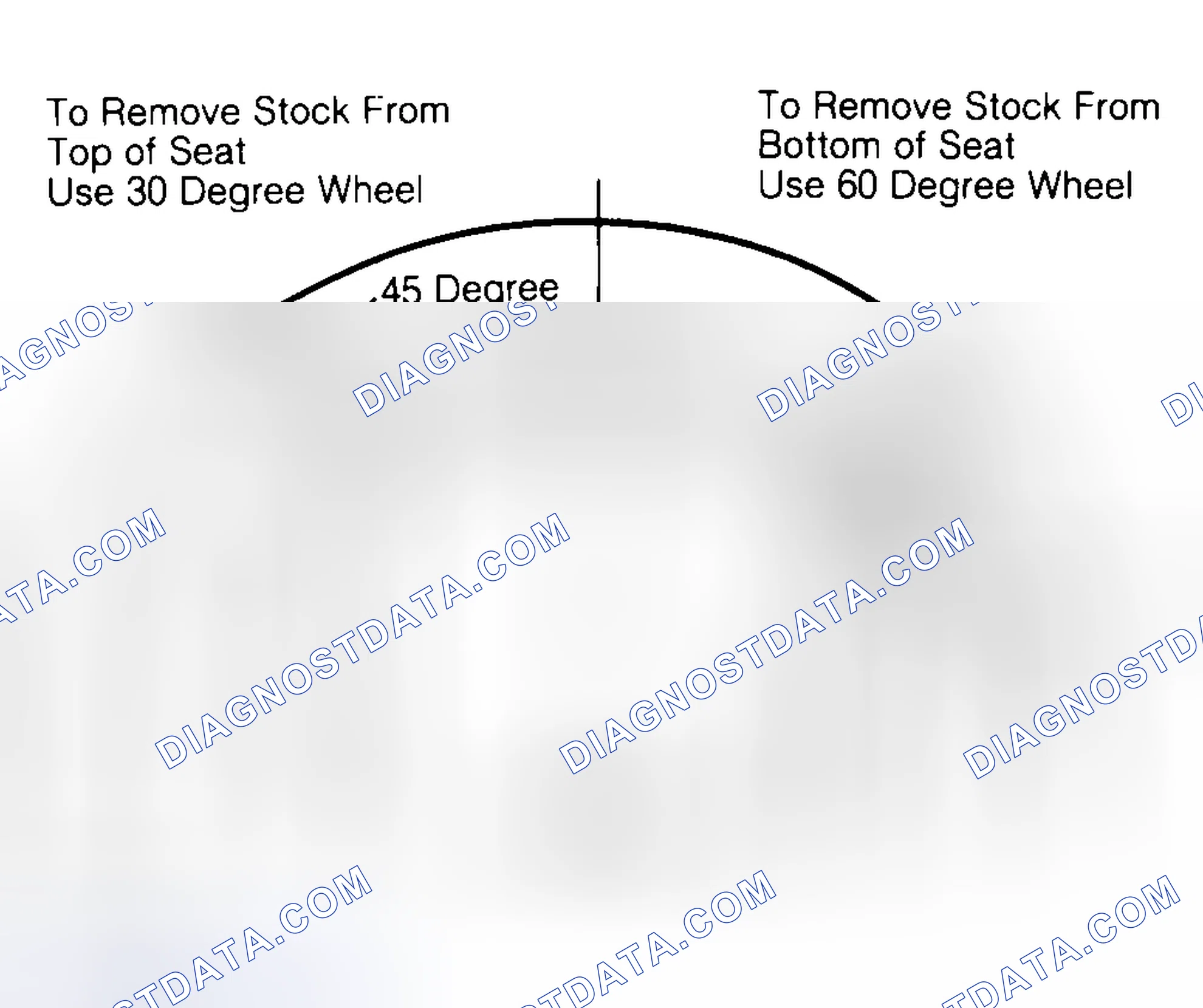 Scheme 19: Adjusting Valve Seat Width