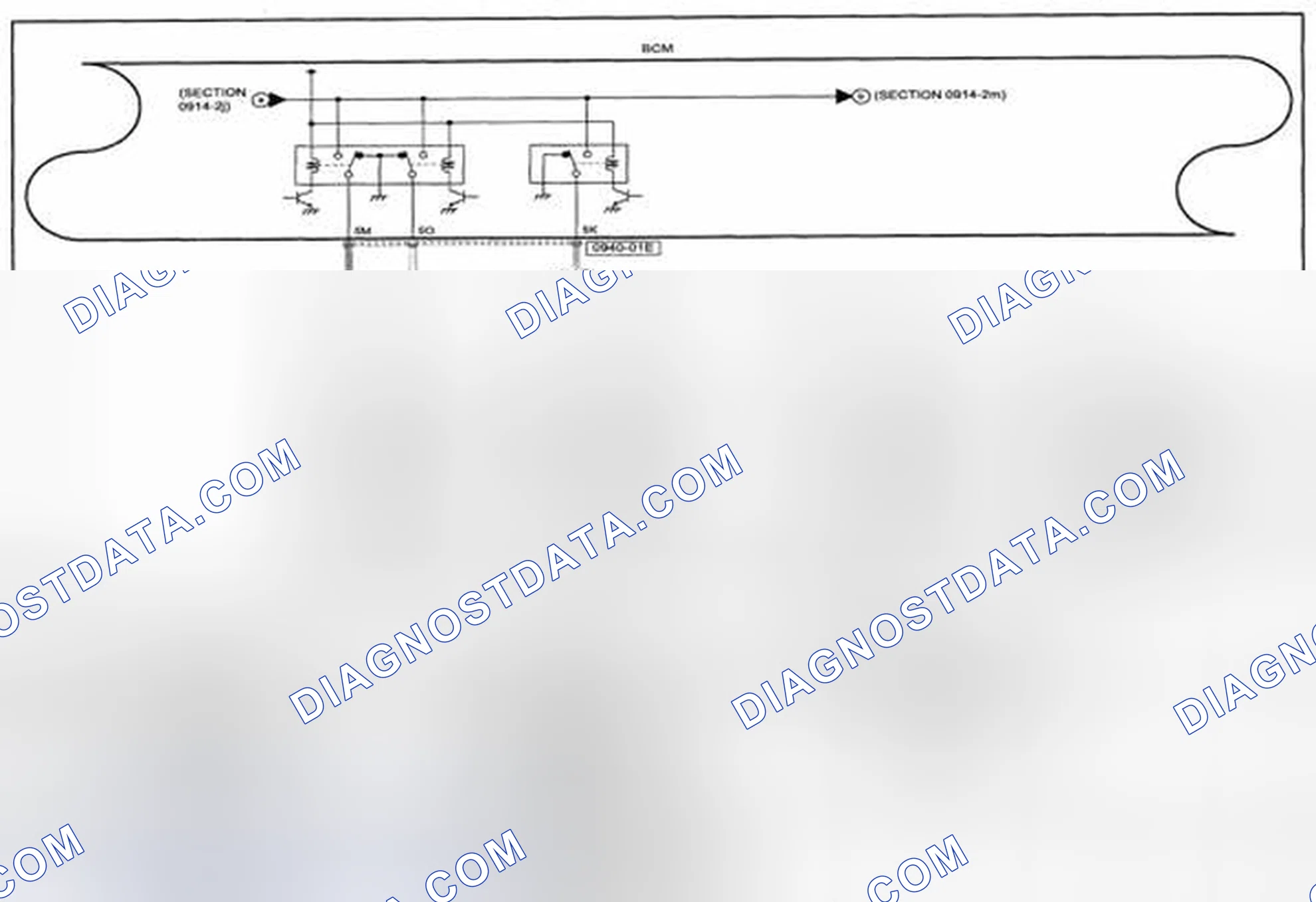 Scheme 280: Door Lock System (With Advanced Keyless Entry And Push Button Start System, TPMS) Wiring Diagram - 0914-2l (1 Of 2)