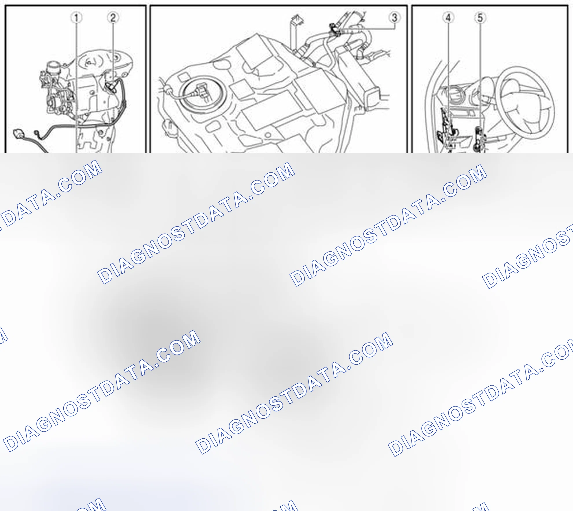 Scheme 90: Identifying Engine Control System Components Location [MZR 2.3 DISI Turbo] (1 Of 2)