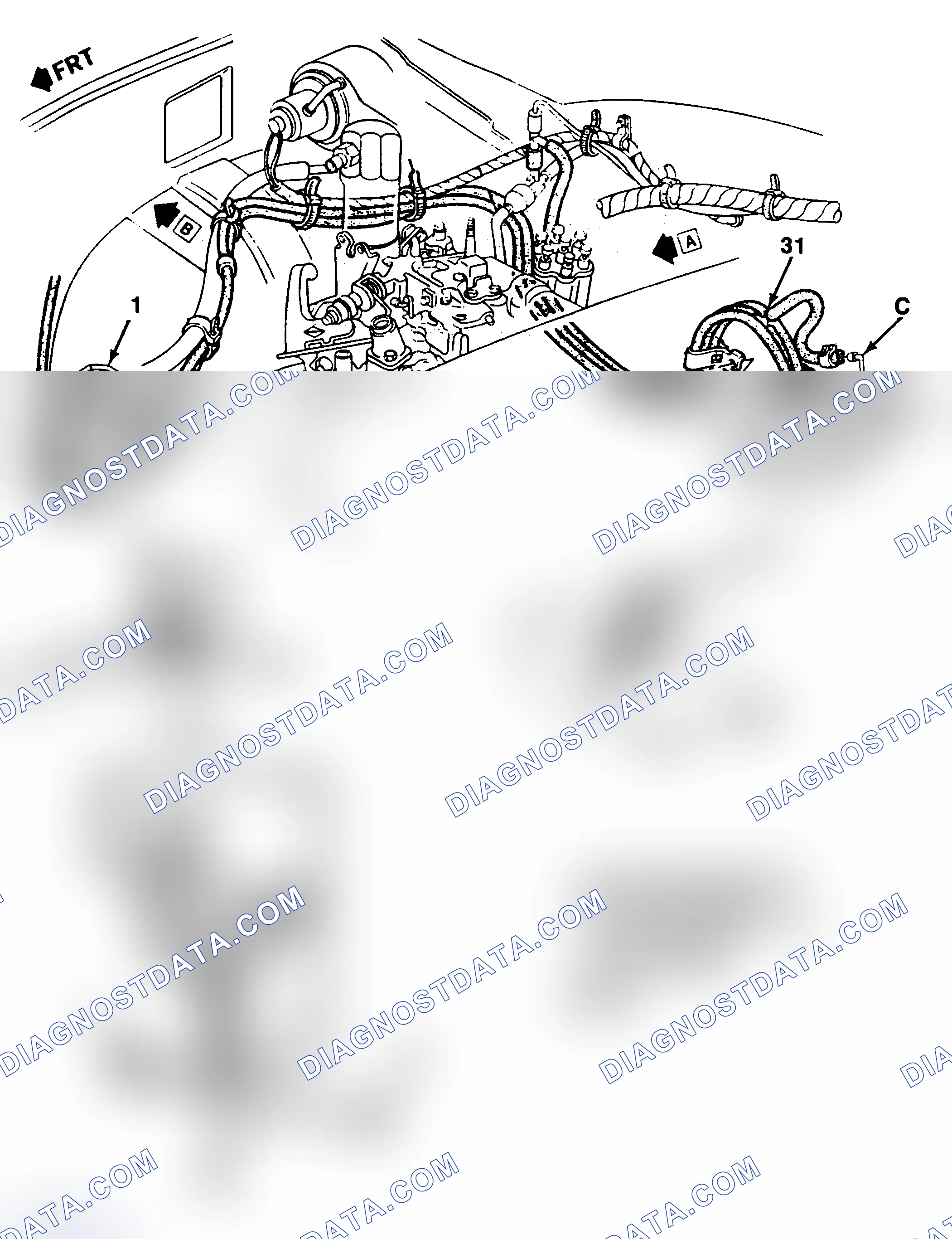 Scheme 9: S10, S15, S/T Blazer & S/T Jimmy 4WD Transfer Case Vacuum Diagram