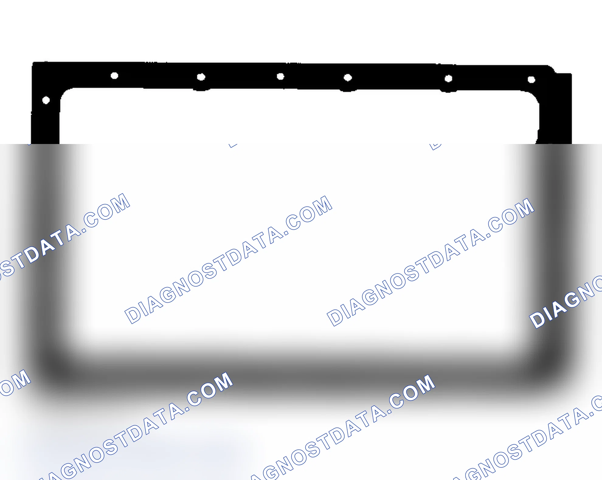 Scheme 1: OIL PAN GASKET