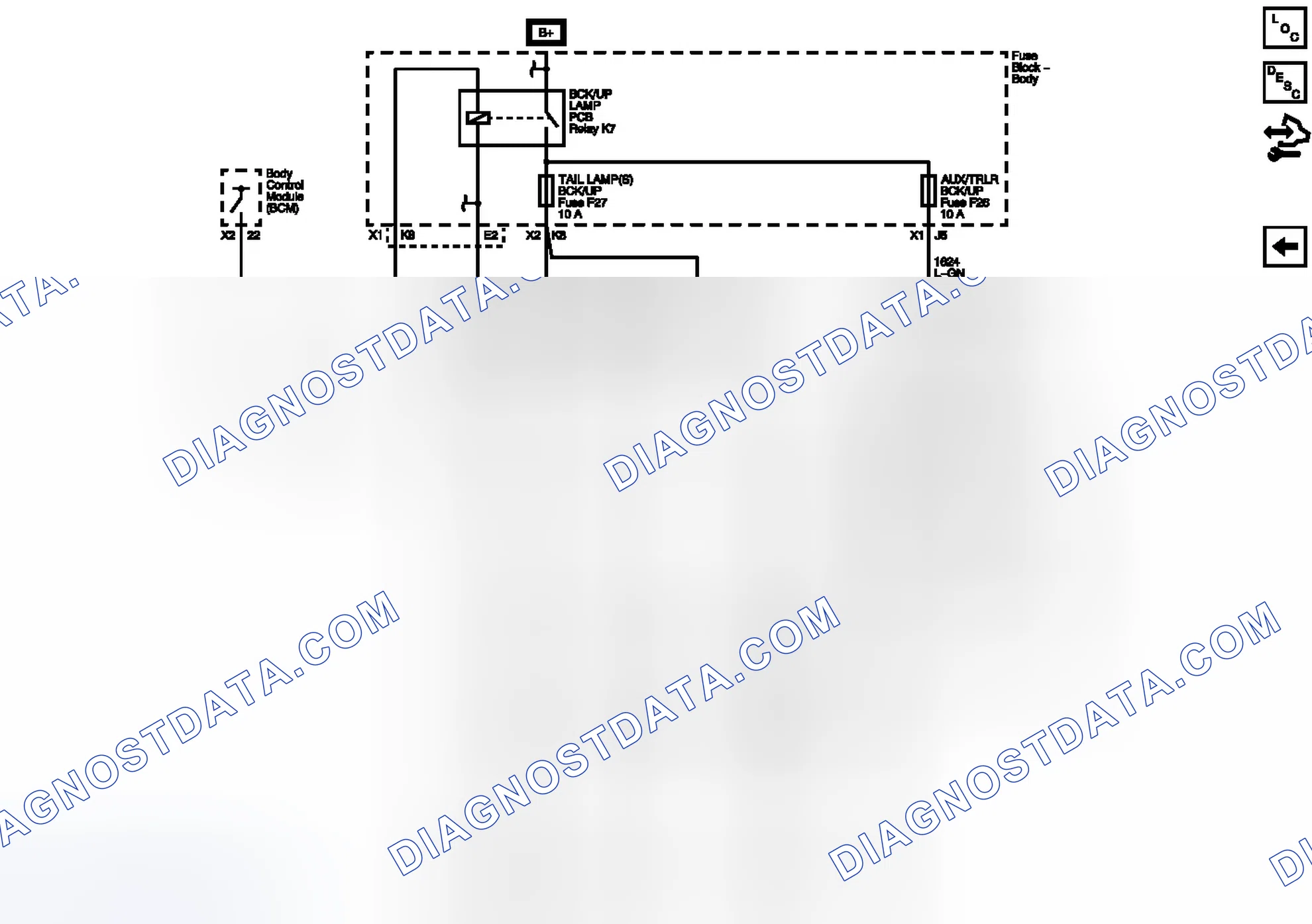Scheme 8: Backup Lamps and Backup Alarm