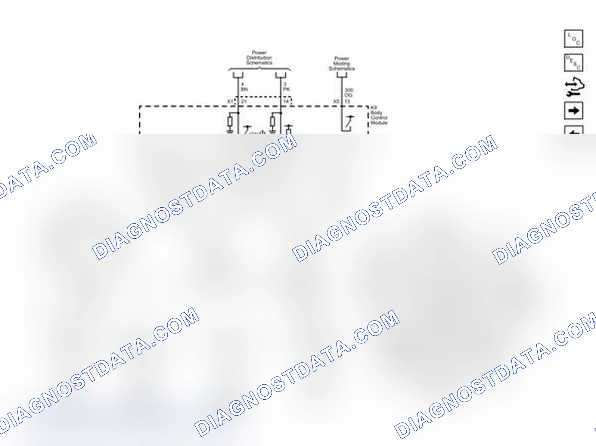 Scheme 8: BCM Inputs and Outputs (1 of 4) Wiring Schematics