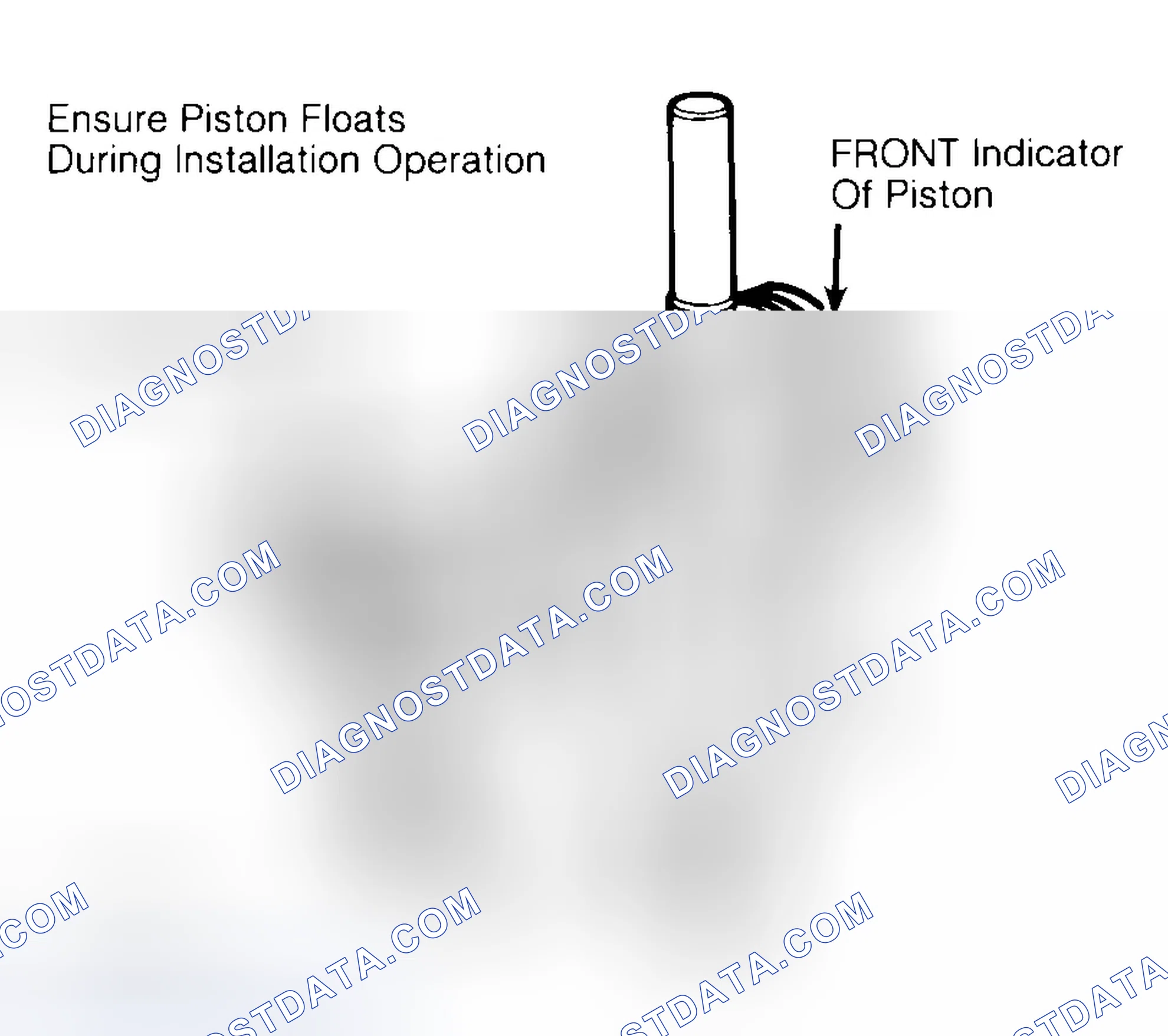 Scheme 12: Installing Typical Piston Pin