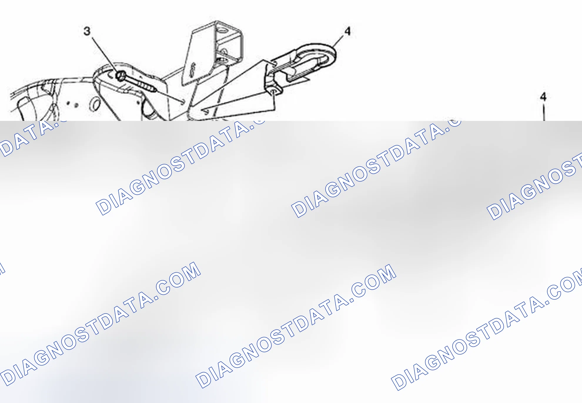 Scheme 2: Tow Hook Replacement (2500HD/3500 Series)