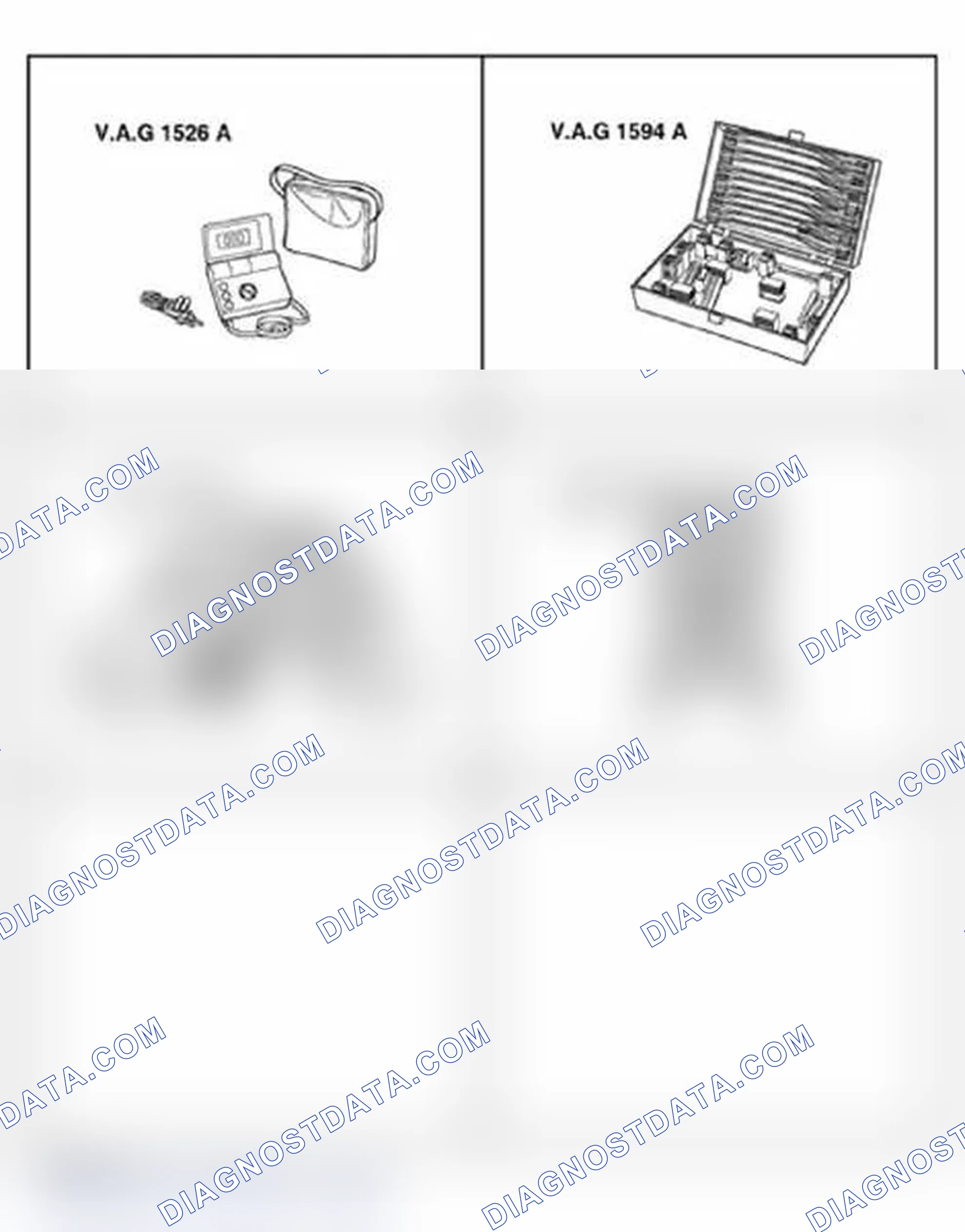 Scheme 83: Special tools and equipment