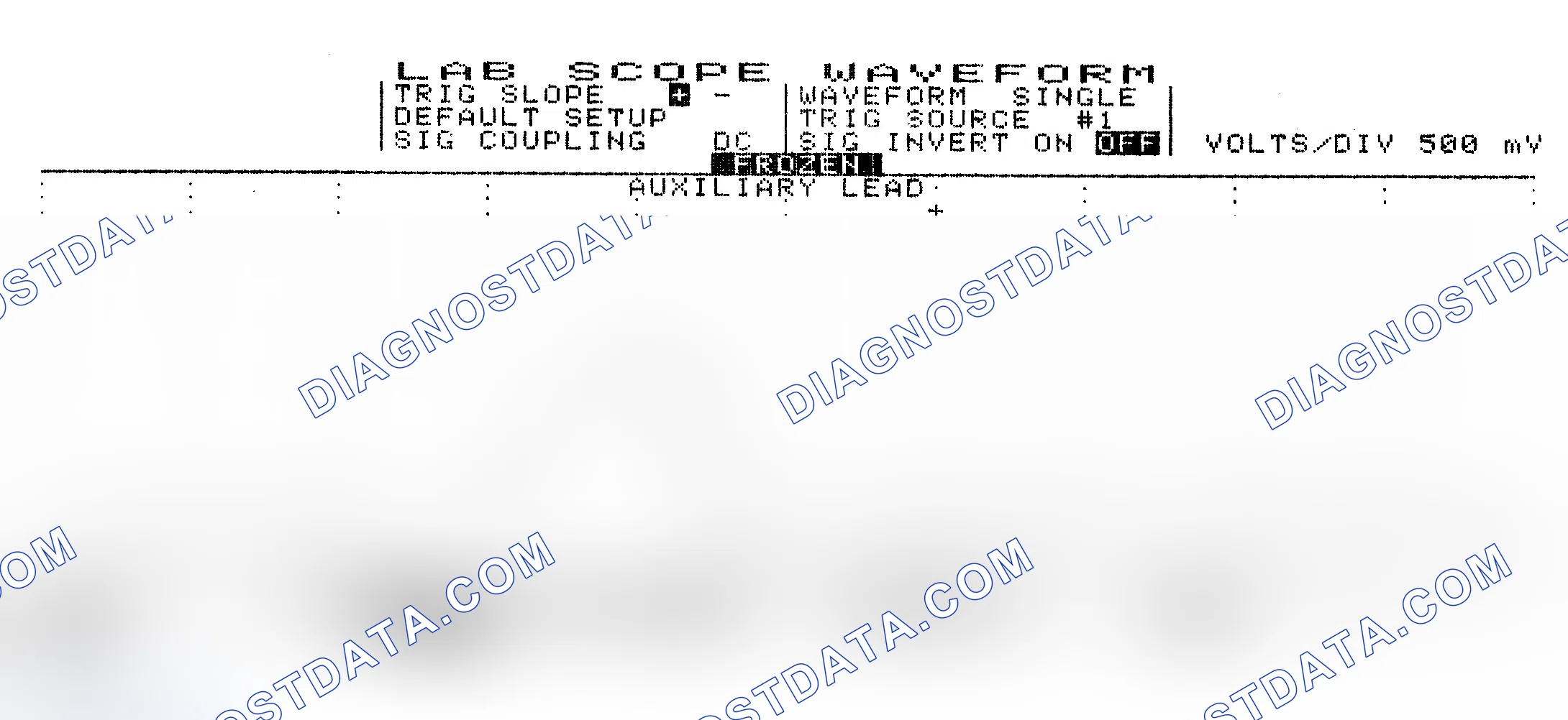 Scheme 10: Single Injector w/Excessive Current Flow - Current Pattern