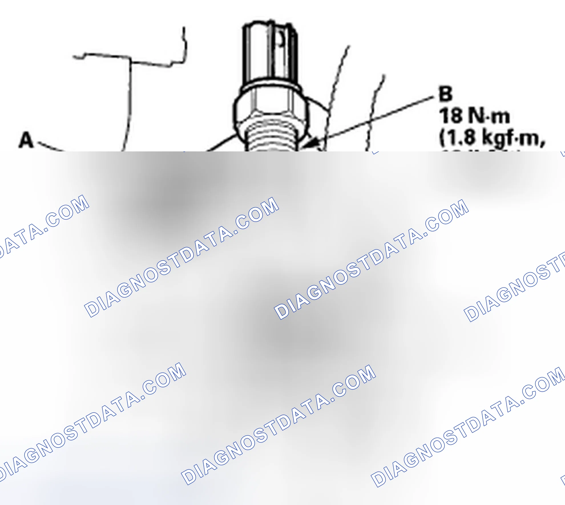 Scheme 236: ECT Sensor 2 Replacement