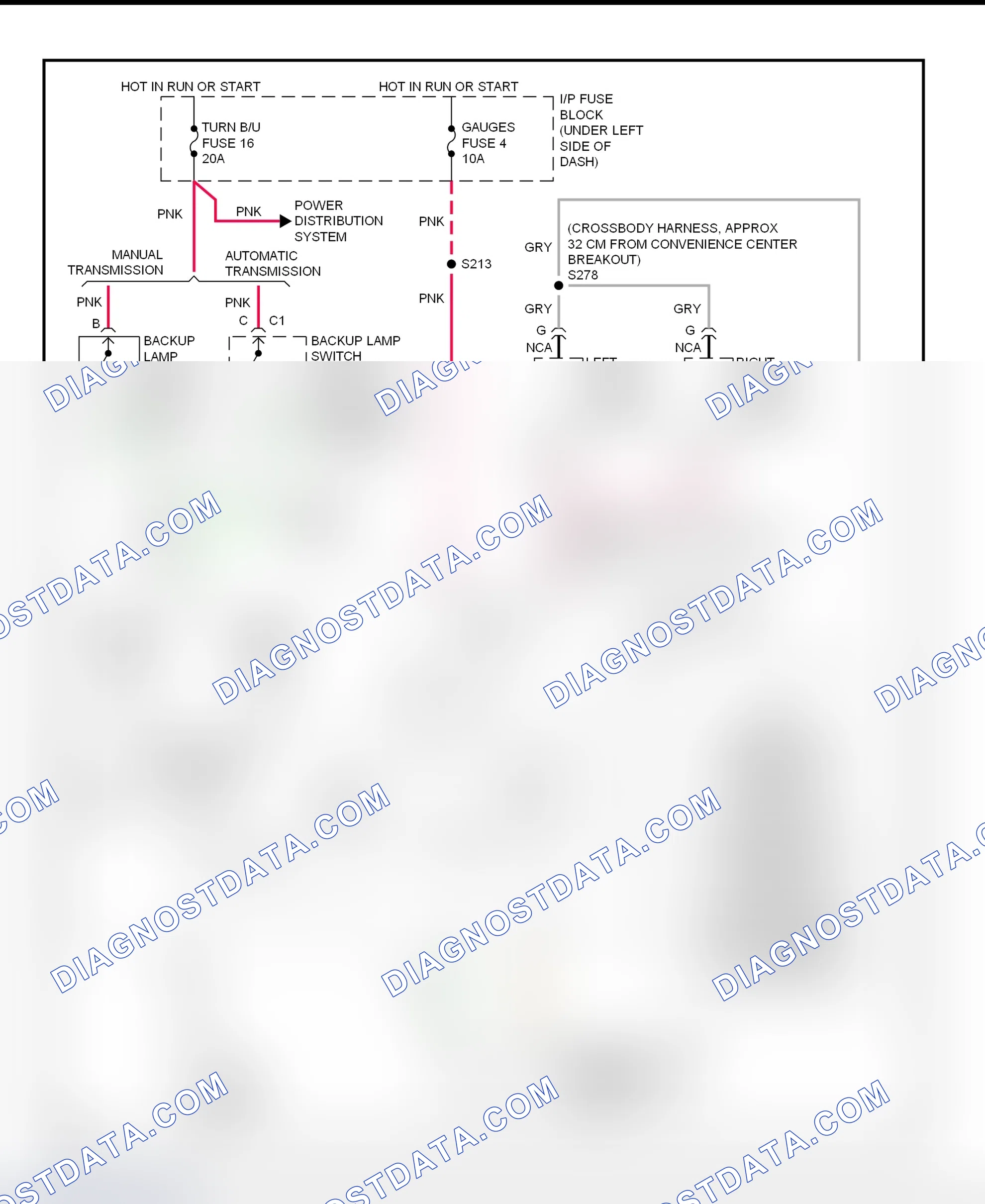 Scheme 8: Automatic Day/Night Mirror System Wiring Diagram ("C" & "K" Pickup, Escalade, Suburban, Tahoe & Yukon)