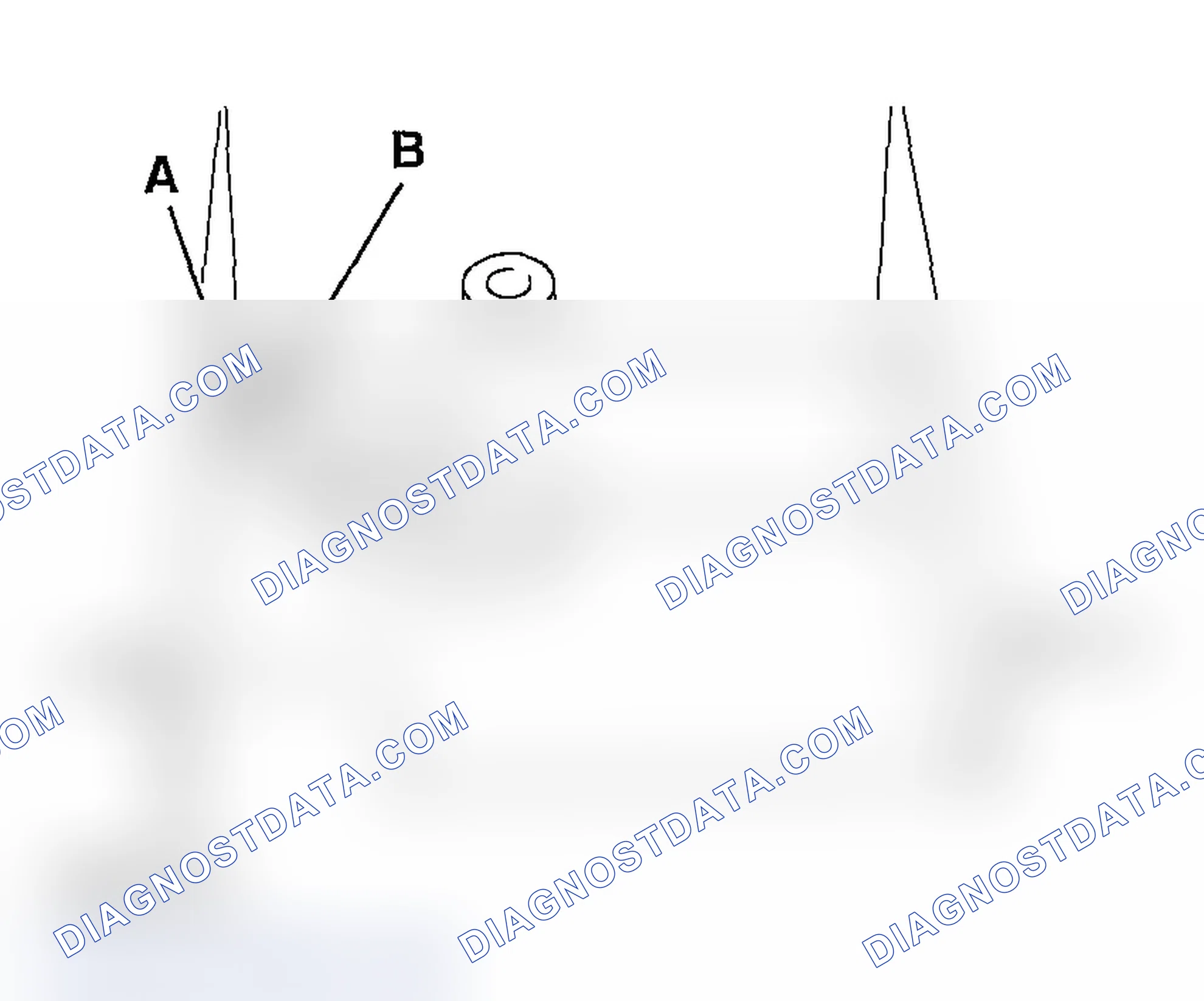 Scheme 885: >> D << TIMING BELT TENSIONER ADJUSTER INSTALLATION