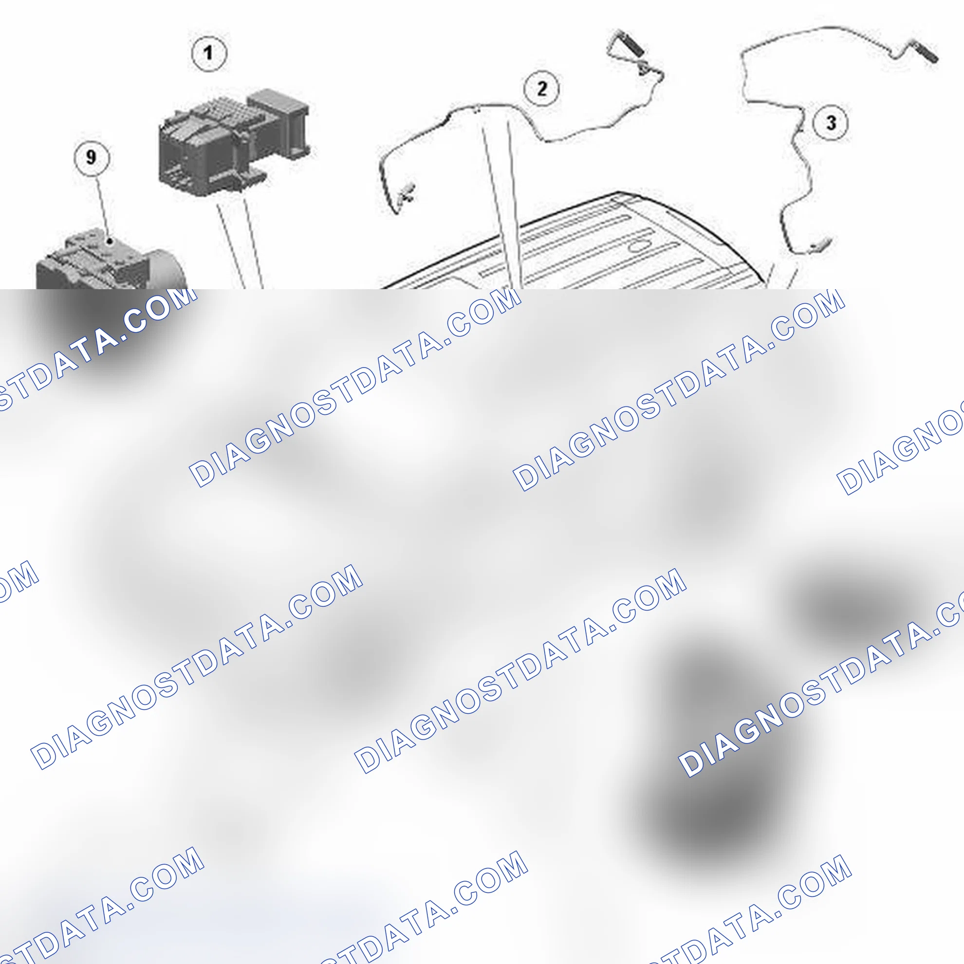 Scheme 1: COMPONENT LOCATION - SHEET 1 OF 2