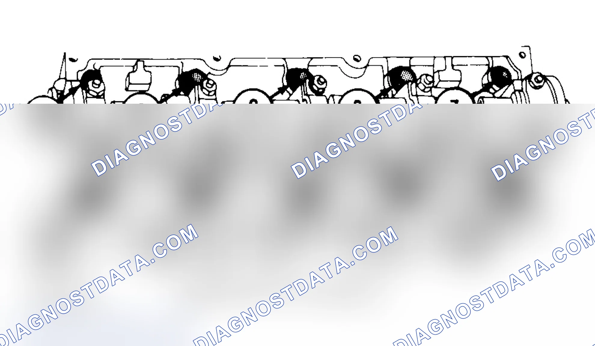 Scheme 3: Typical Cylinder Head Tightening or Loosening Sequence