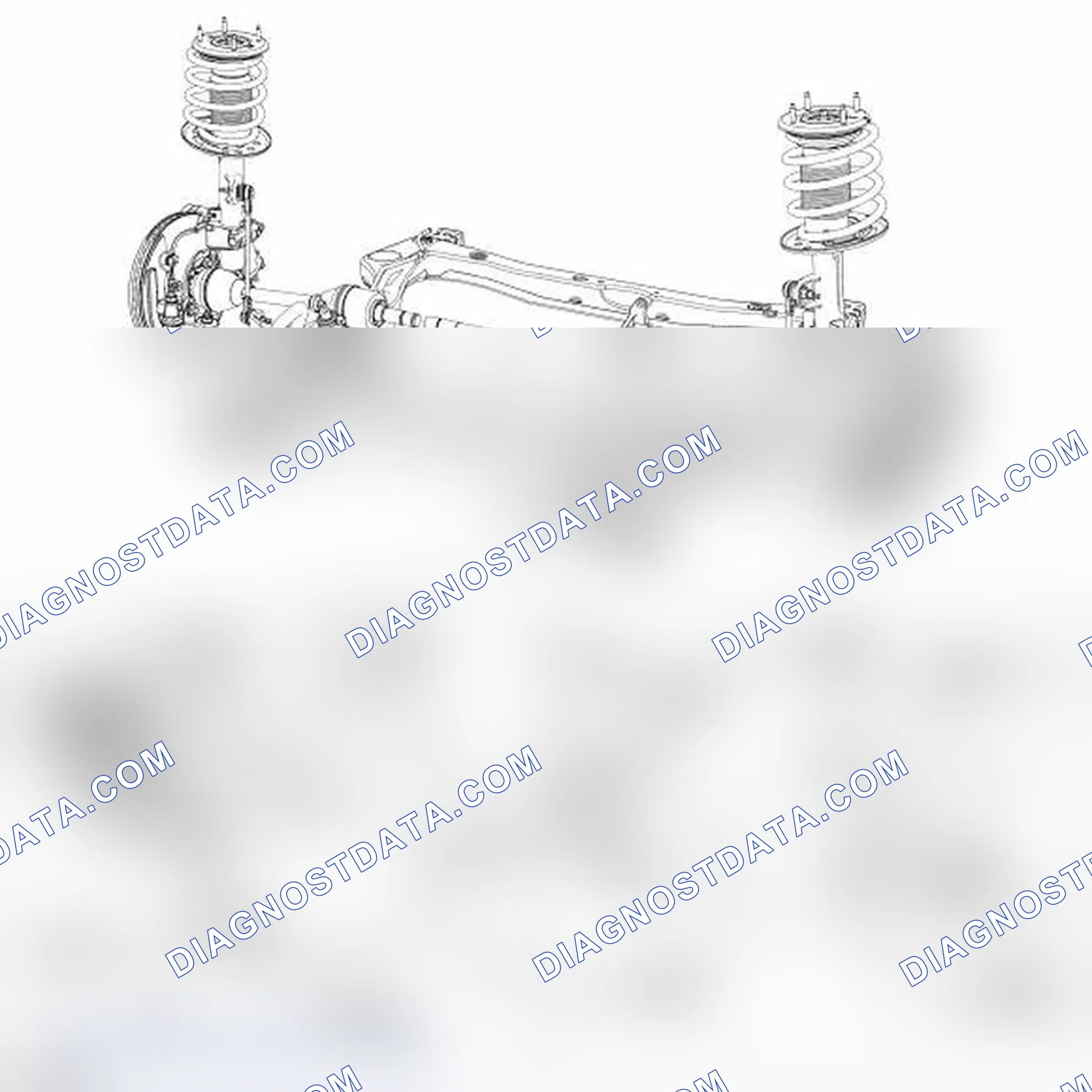 Scheme 9: Front Suspension - Exploded View