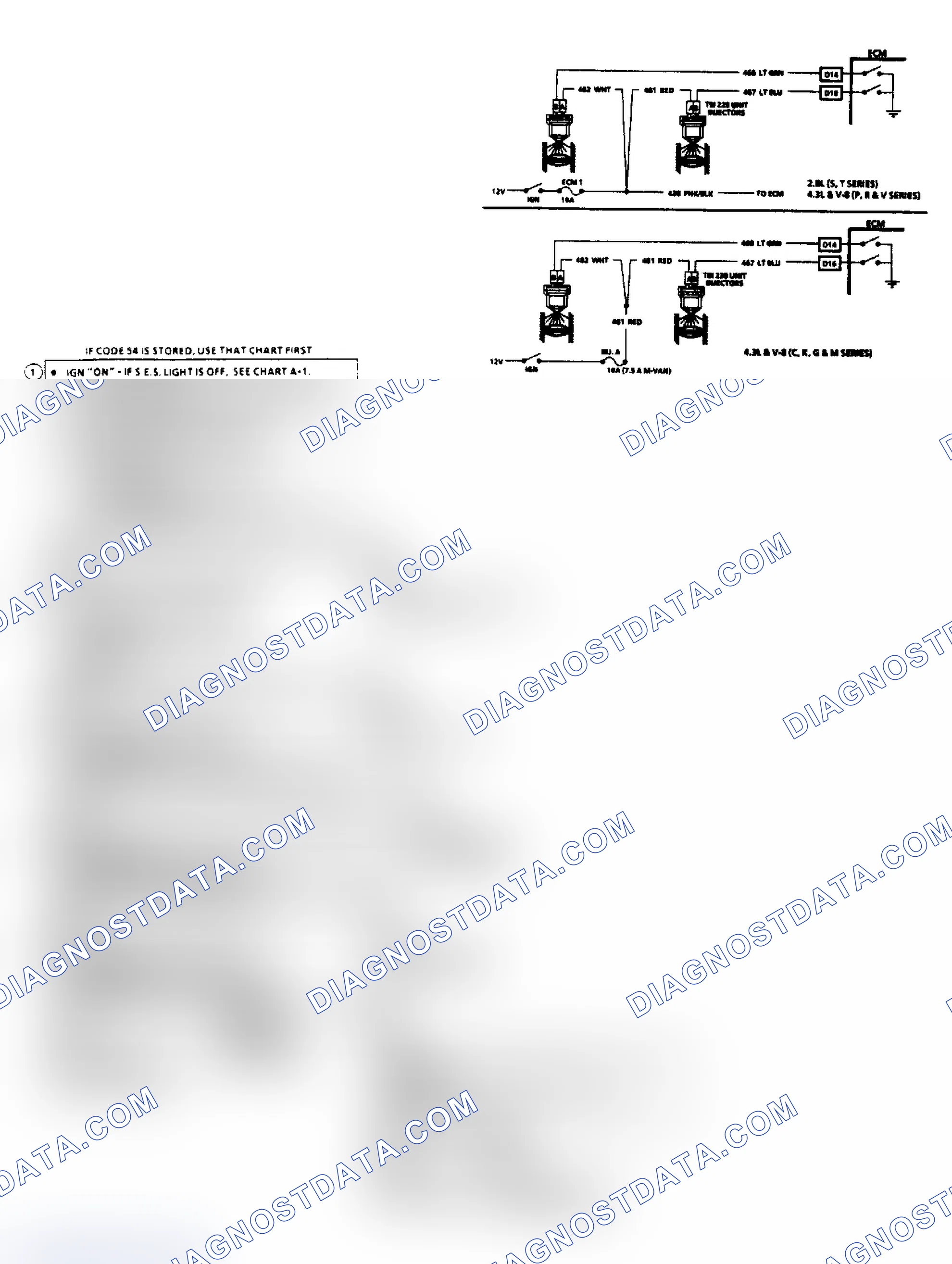 Scheme 32: Chart A3 Cranks, But Will Not Run (All Except 2.5L)