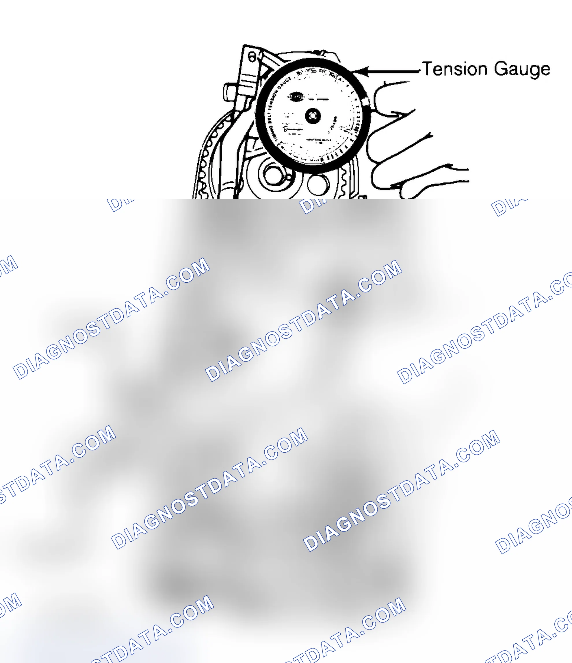 Scheme 3: Adjusting Typical Timing Belt Tension