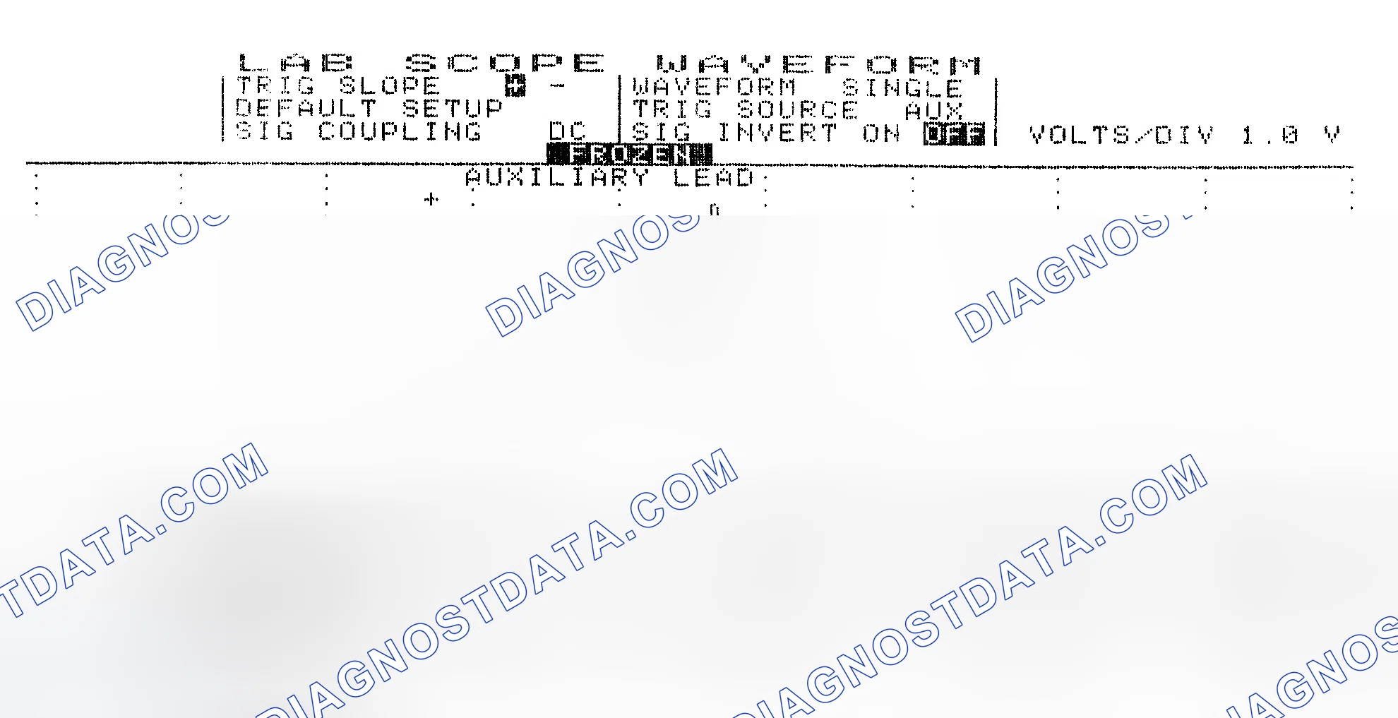 Scheme 19: Single Injector w/Excessive Current Flow - Current Pattern